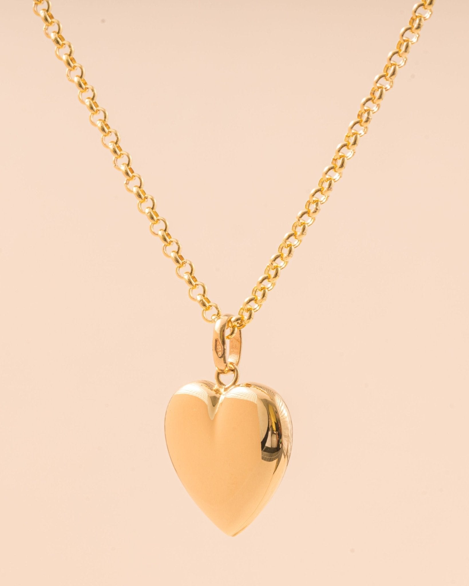 2.5mm Solid Gold Rolo Chain - Sparkle Society