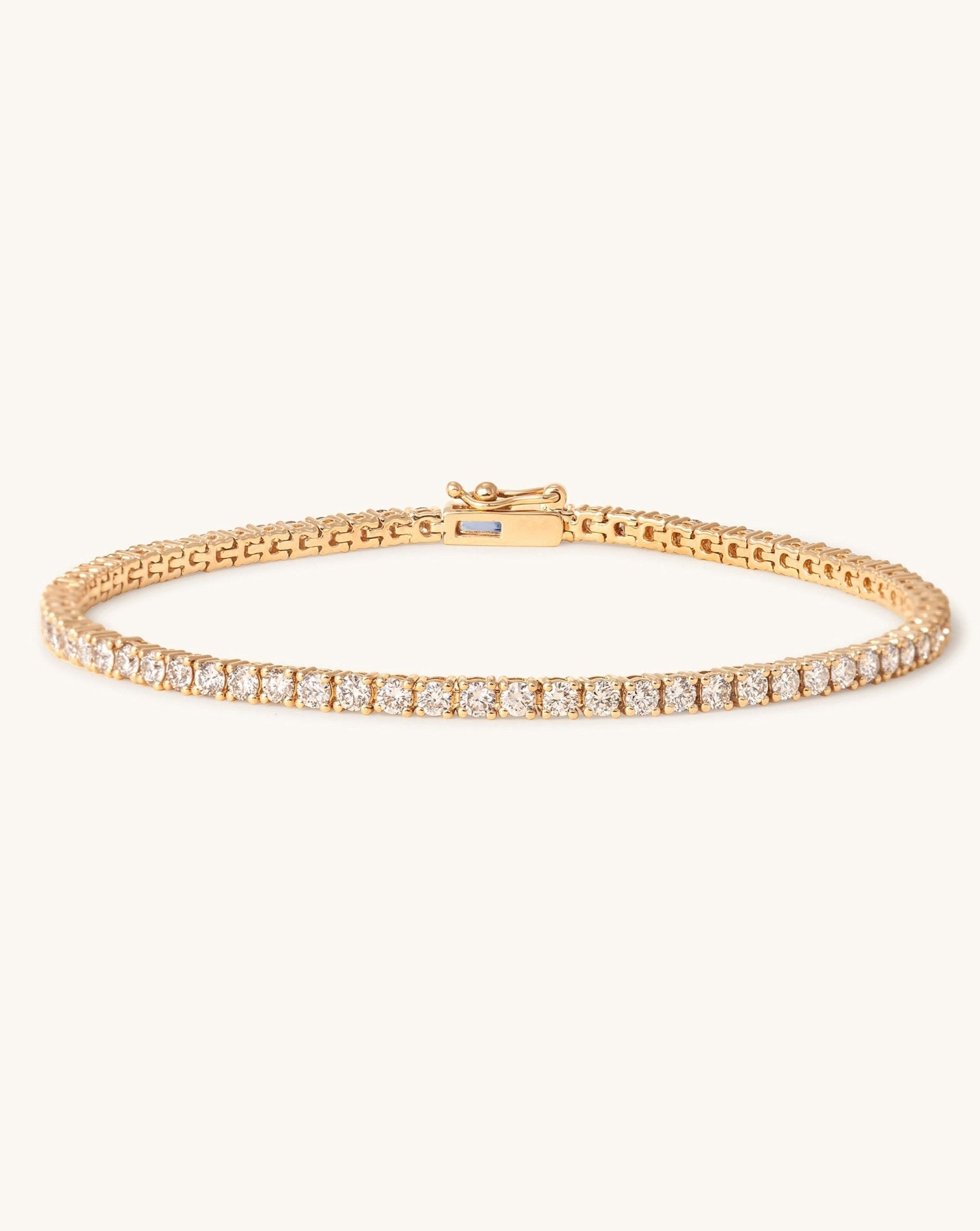 2.6ct Diamond Prong Tennis Bracelet - Sparkle Society