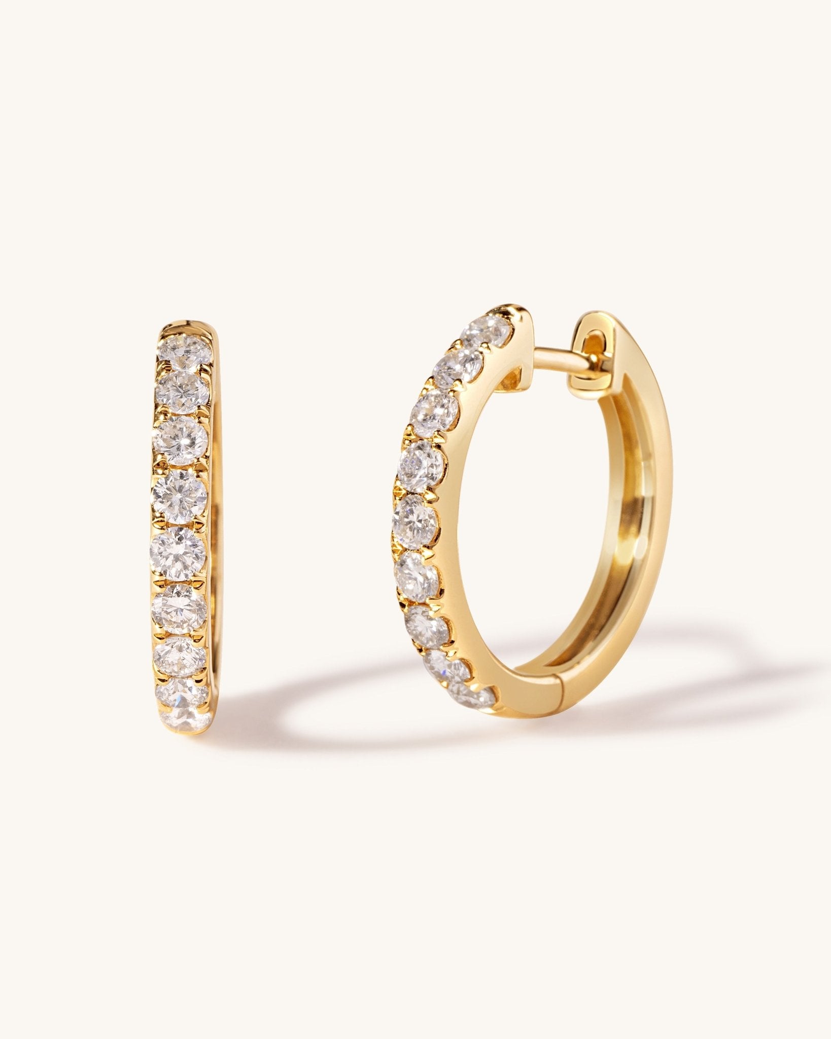 Biggie Diamond Huggies - Sparkle Society