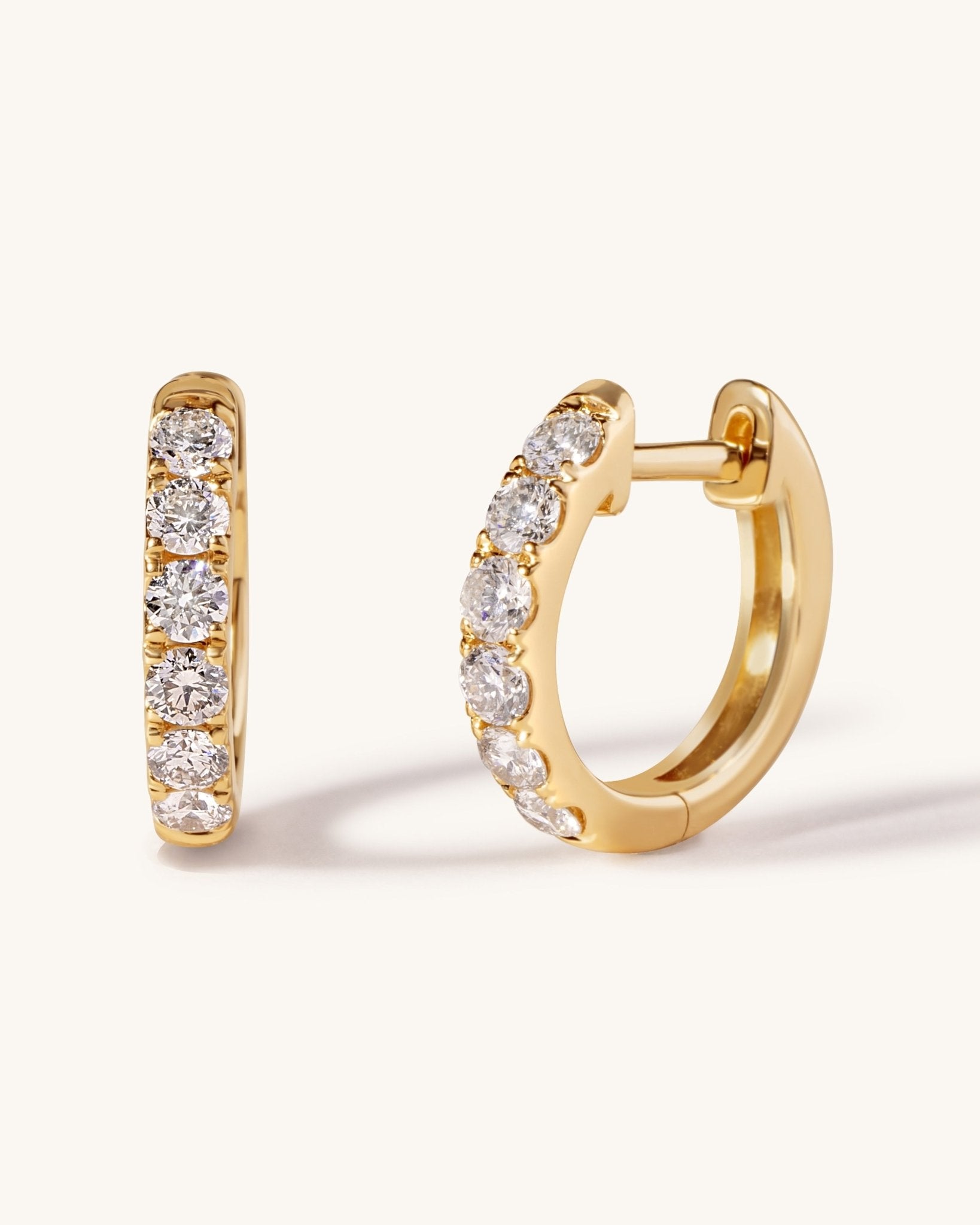 Biggie Diamond Huggies - Sparkle Society