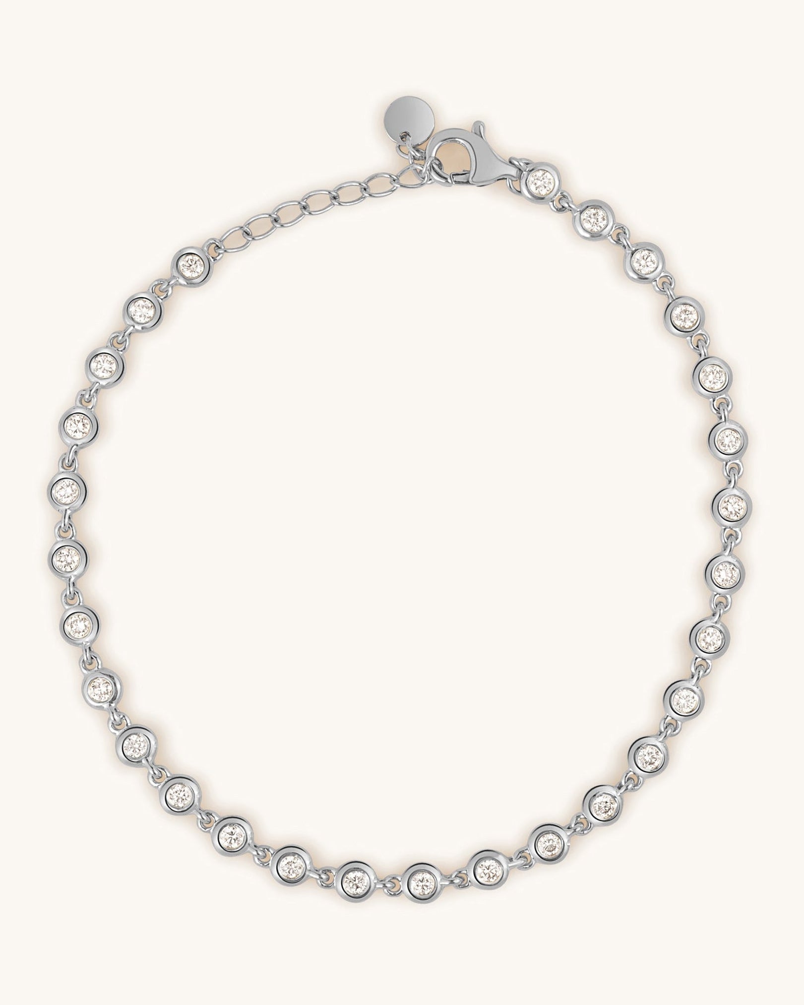 Diamond Bezel Bracelet - Sparkle Society