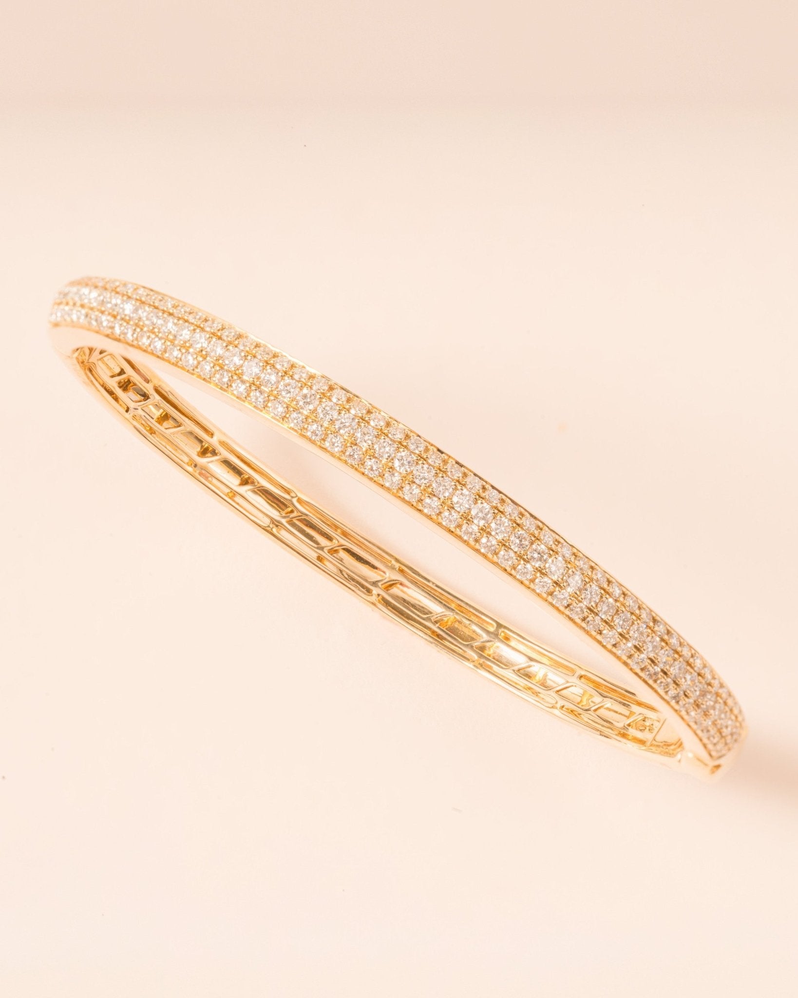 Diamond Bombe Bangle - Sparkle Society