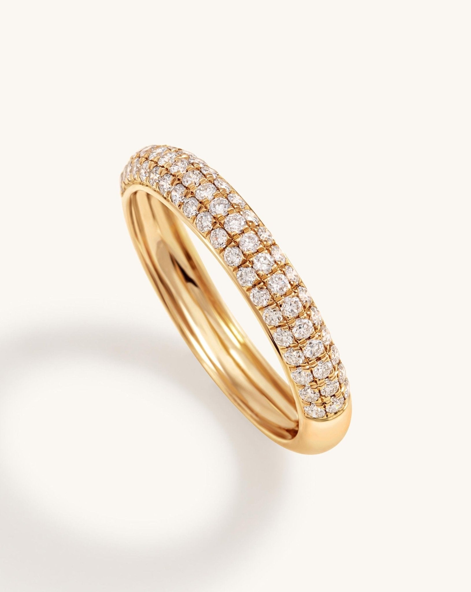 Diamond Bombe Ring - Sparkle Society