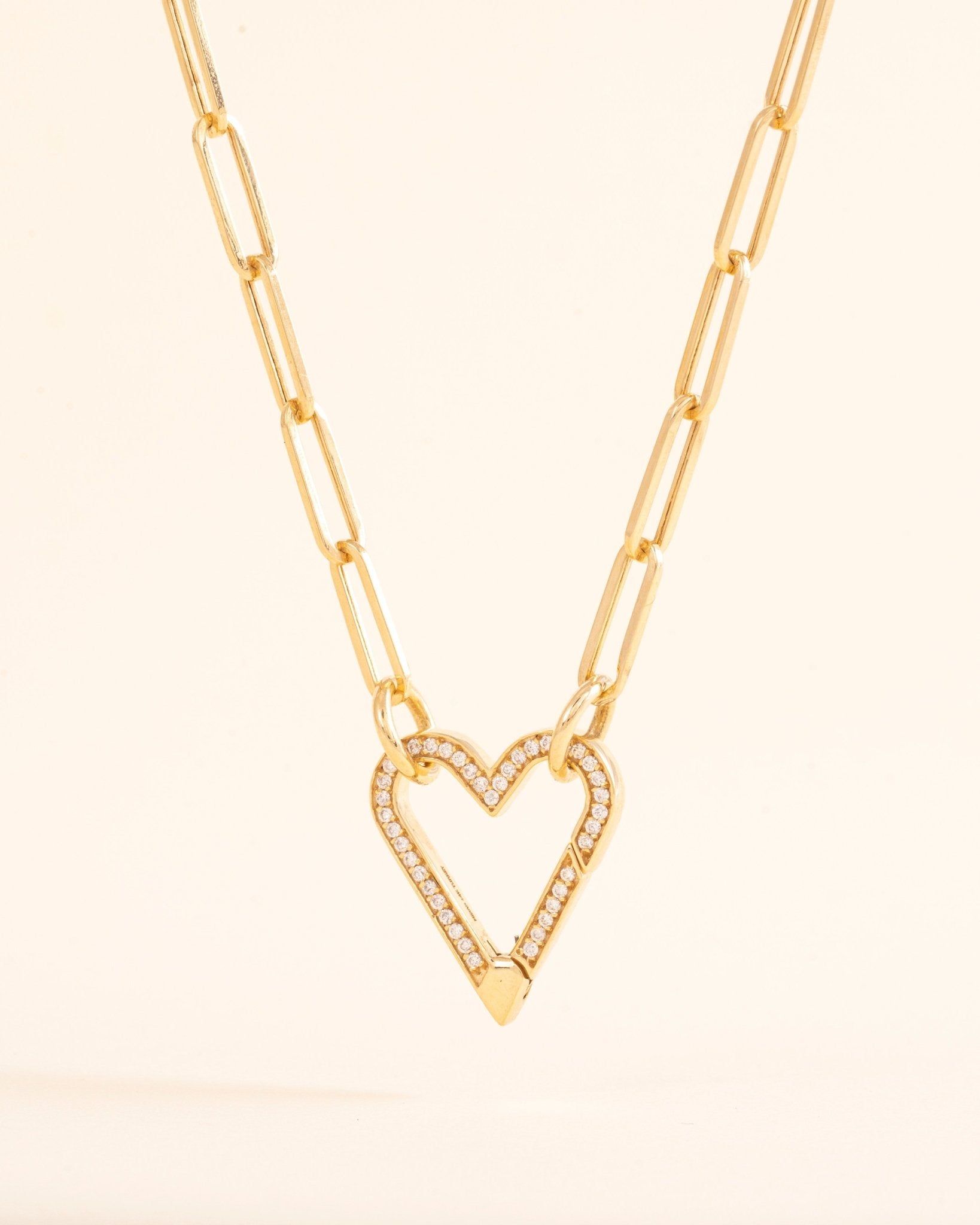 Diamond Heart Push In Connector - Sparkle Society