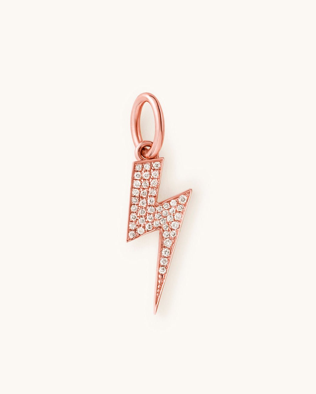 Diamond Lightning Bolt Charm - Sparkle Society