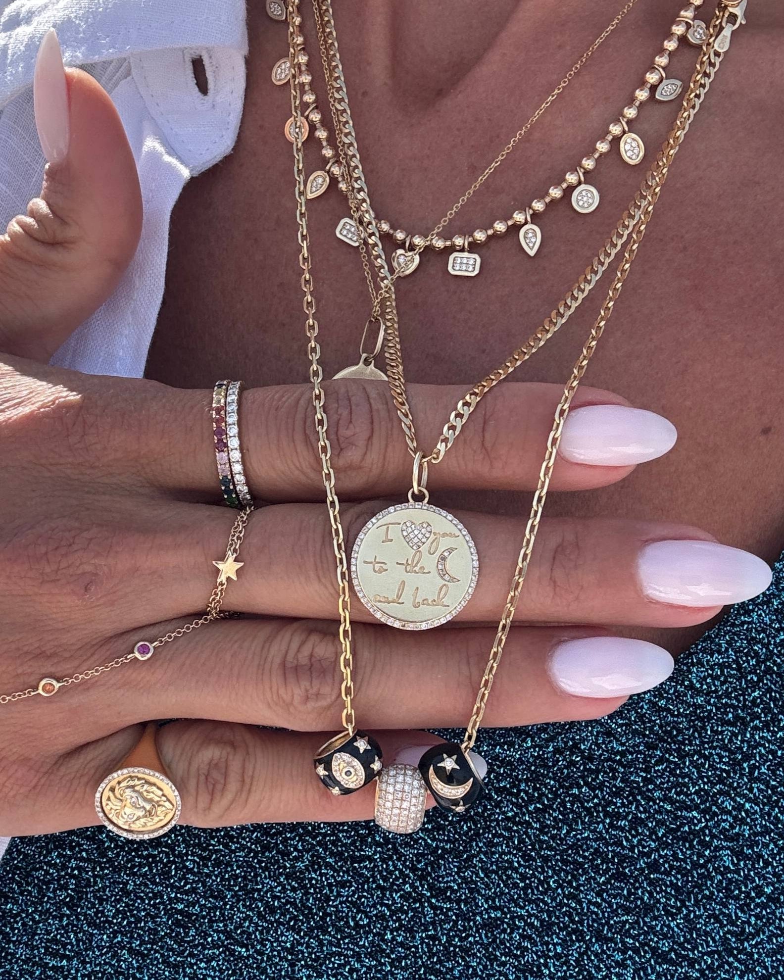 Diamond Spacer Charm - Sparkle Society