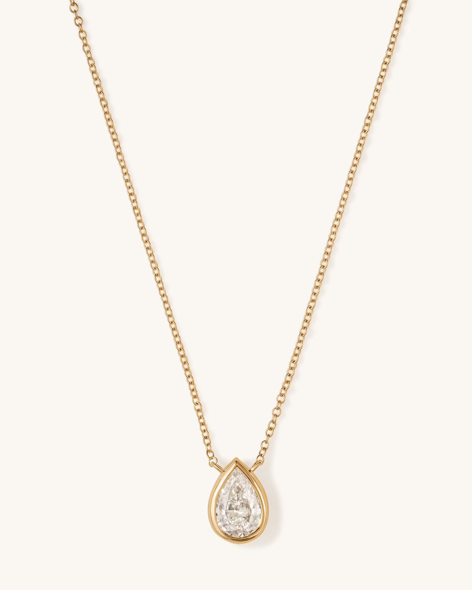 Fancy Diamond Shape Necklace - Sparkle Society