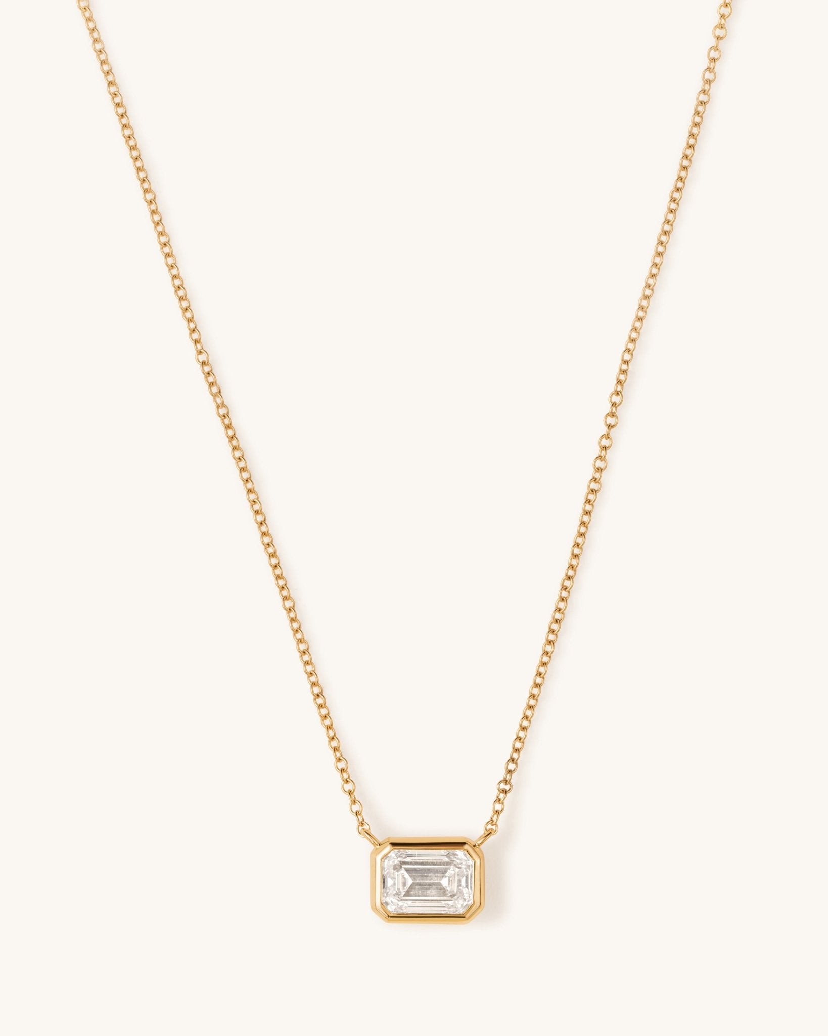 Fancy Diamond Shape Necklace - Sparkle Society