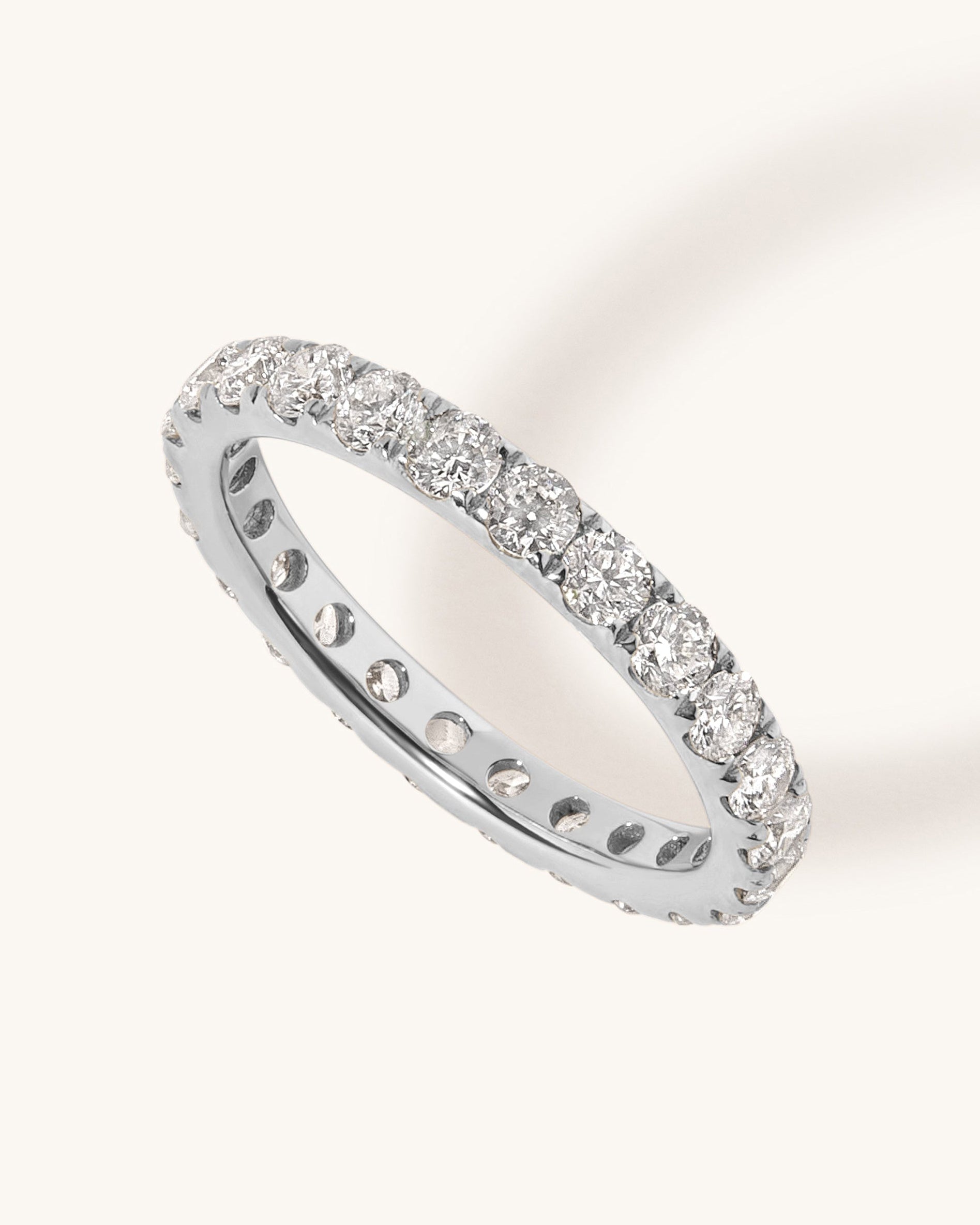 Jumbo Diamond Eternity Band - Sparkle Society