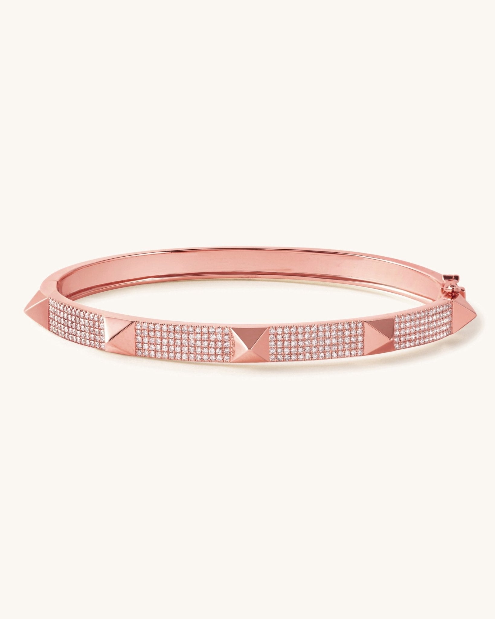 Large Diamond Spike Bangle - Sparkle Society