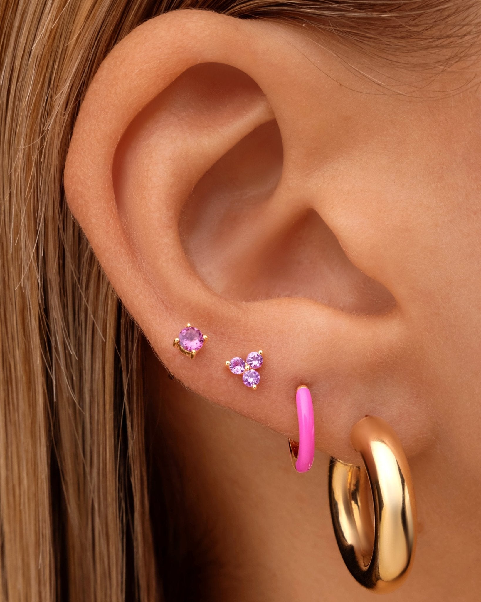 Round Birthstone Prong Studs - Sparkle Society