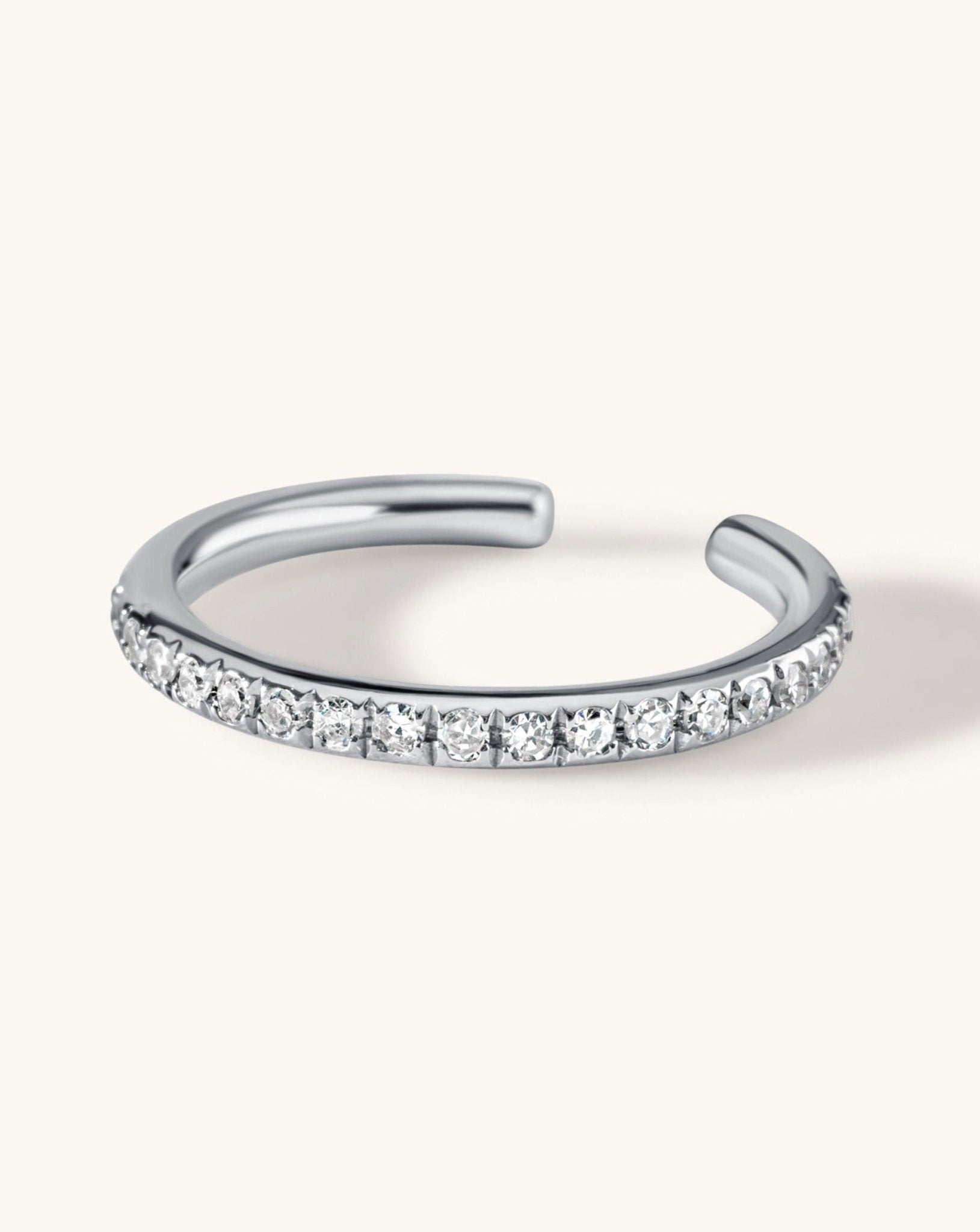Slim Diamond Ear Cuff - Sparkle Society