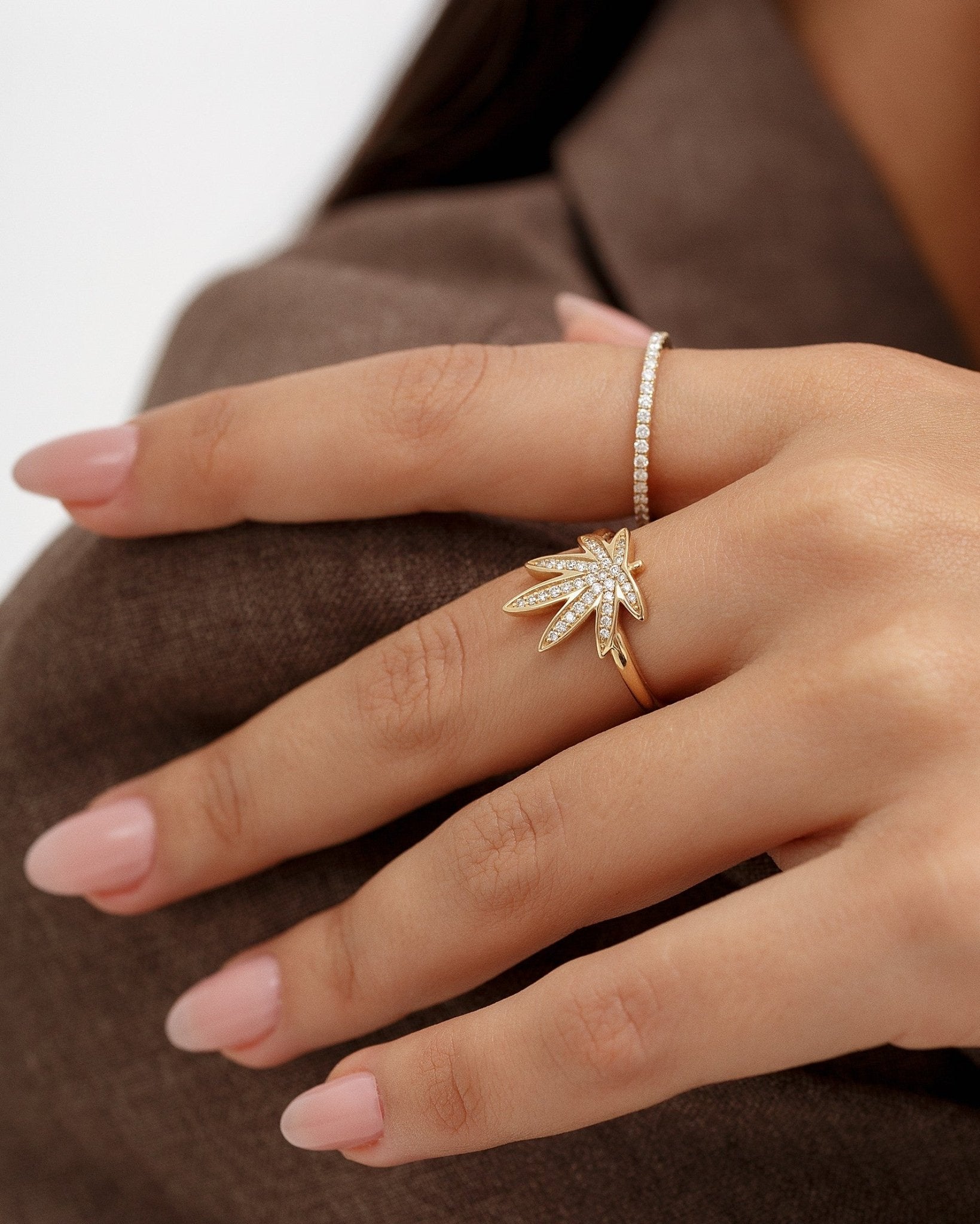 Thin Diamond Eternity Band Ring - Sparkle Society