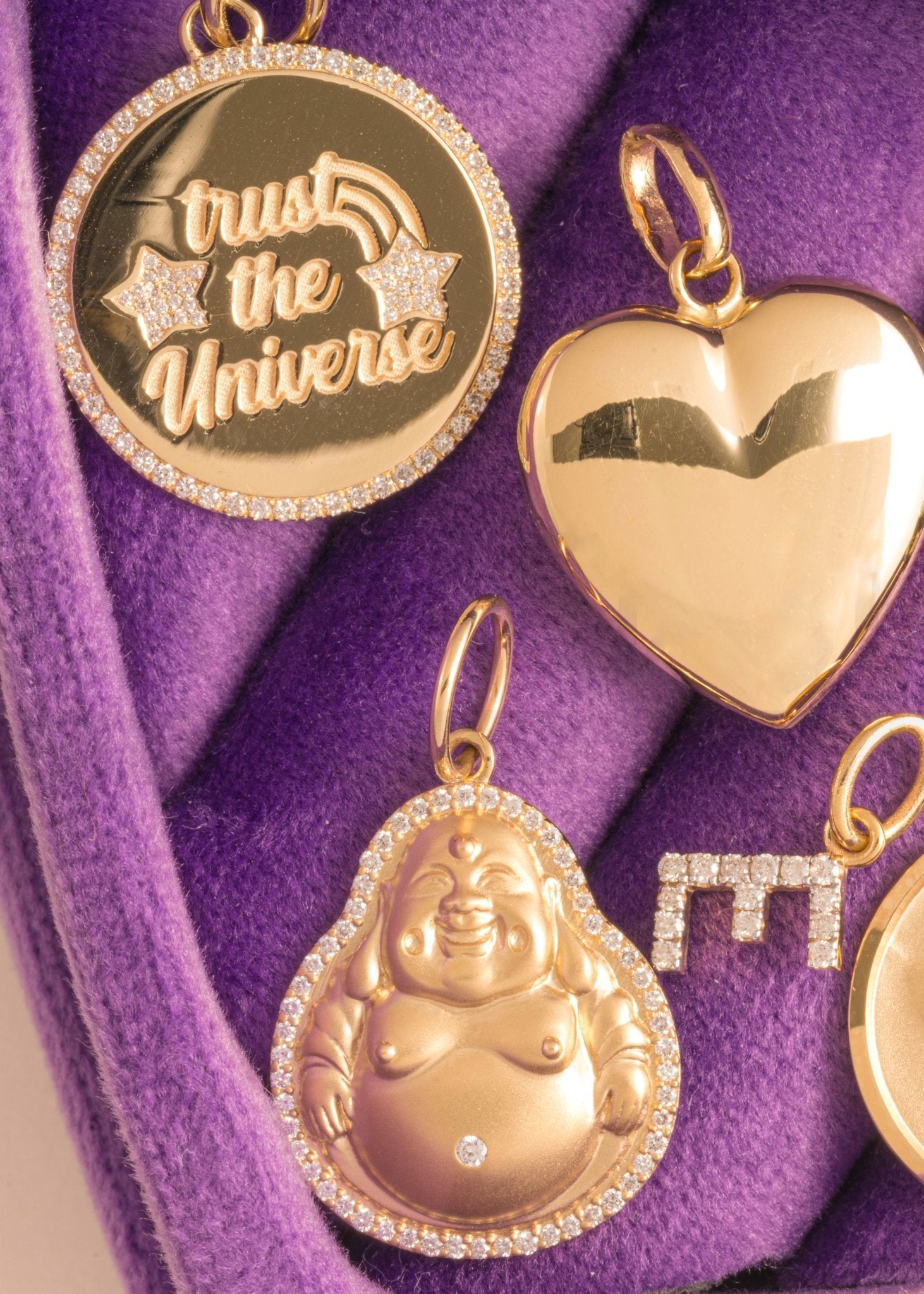 Trust the Universe Necklace Charm - Sparkle Society