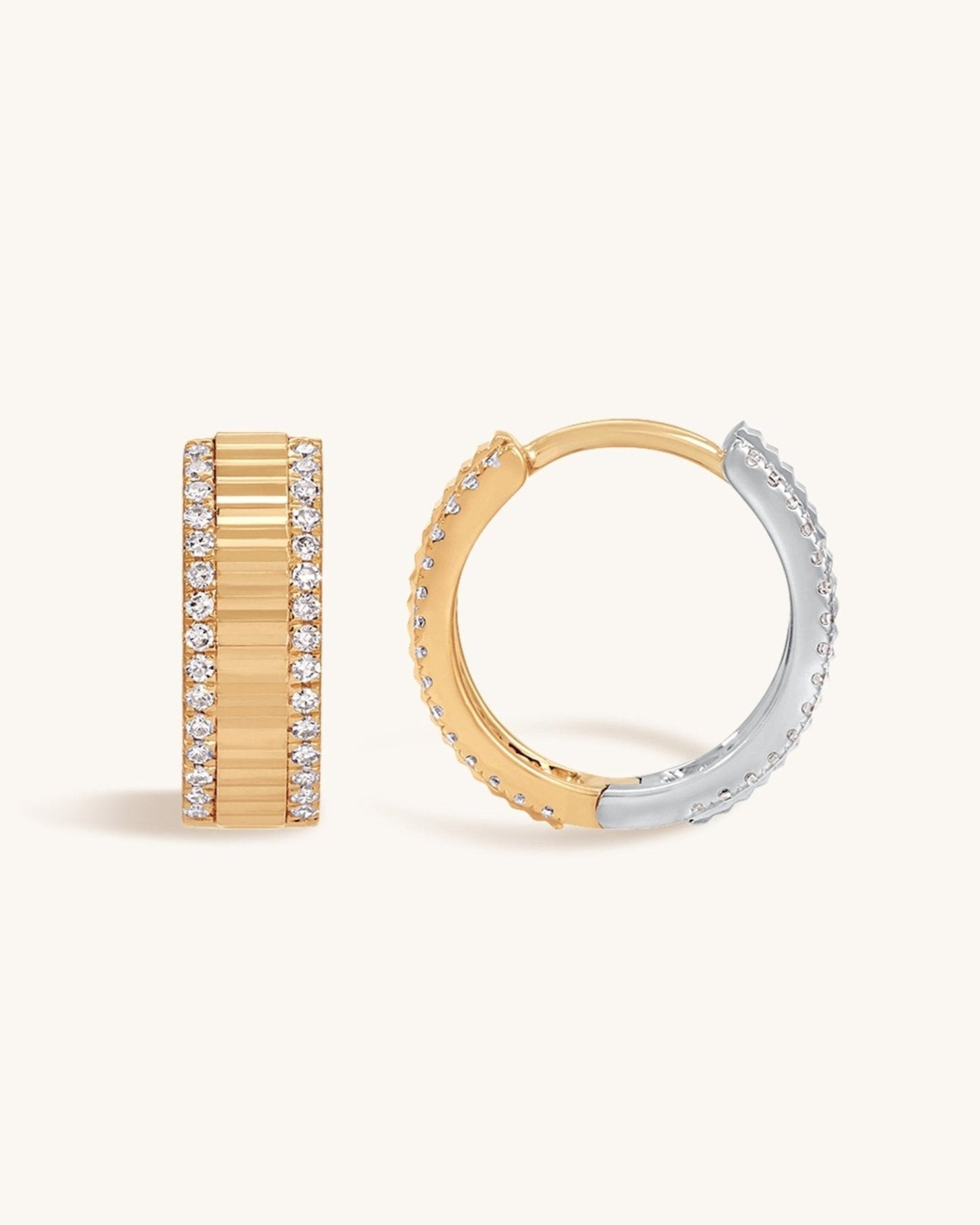 Two Tone Fluted Huggies - Sparkle Society