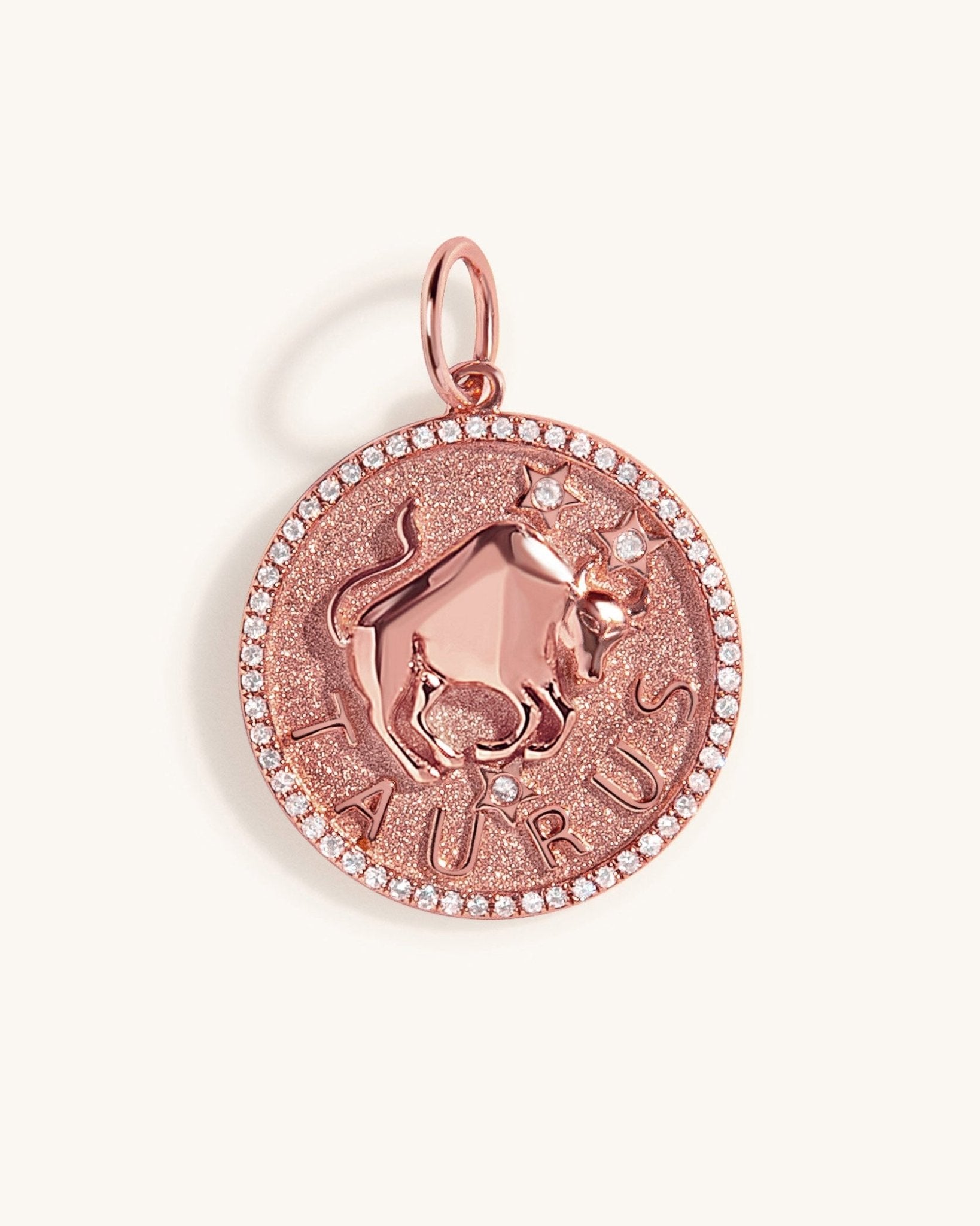 Zodiac Necklace Charm - Sparkle Society