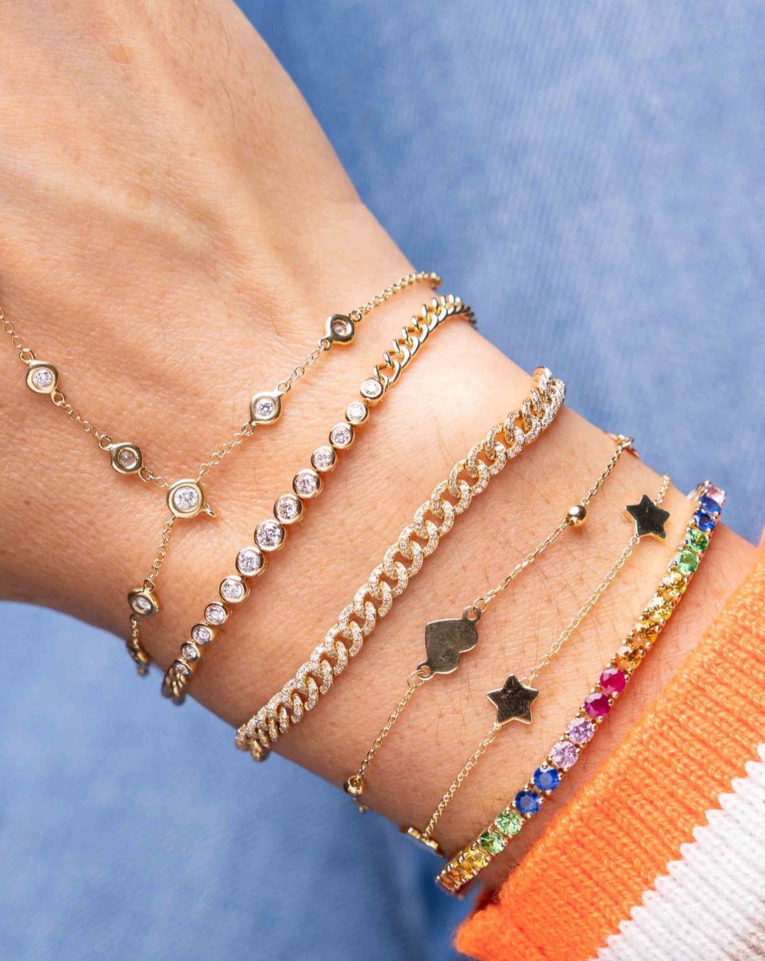 Diamond Cuban Link Bracelet - Sparkle Society