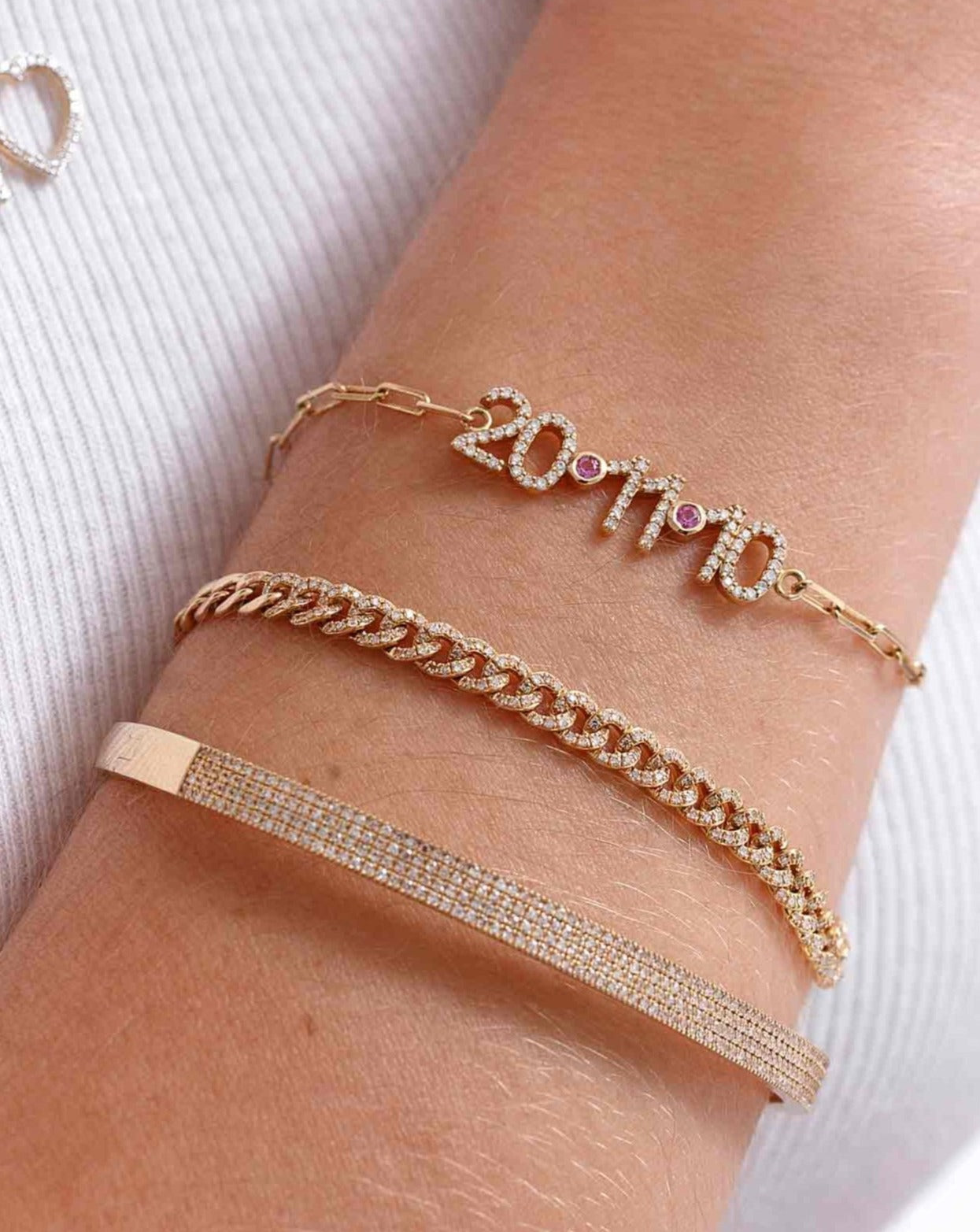 Diamond Cuban Link Bracelet - Sparkle Society