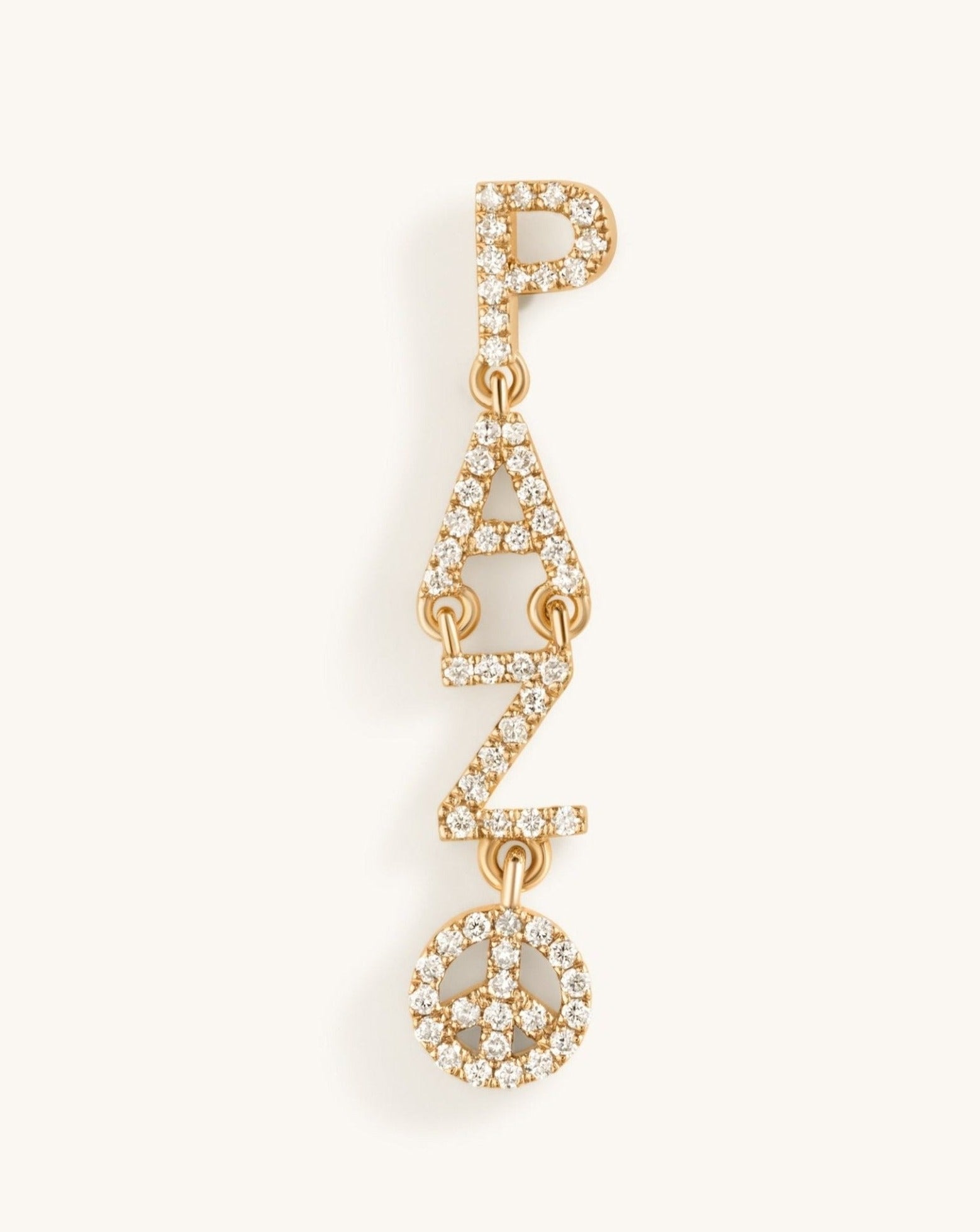 Diamond Custom Drop Earring - Sparkle Society