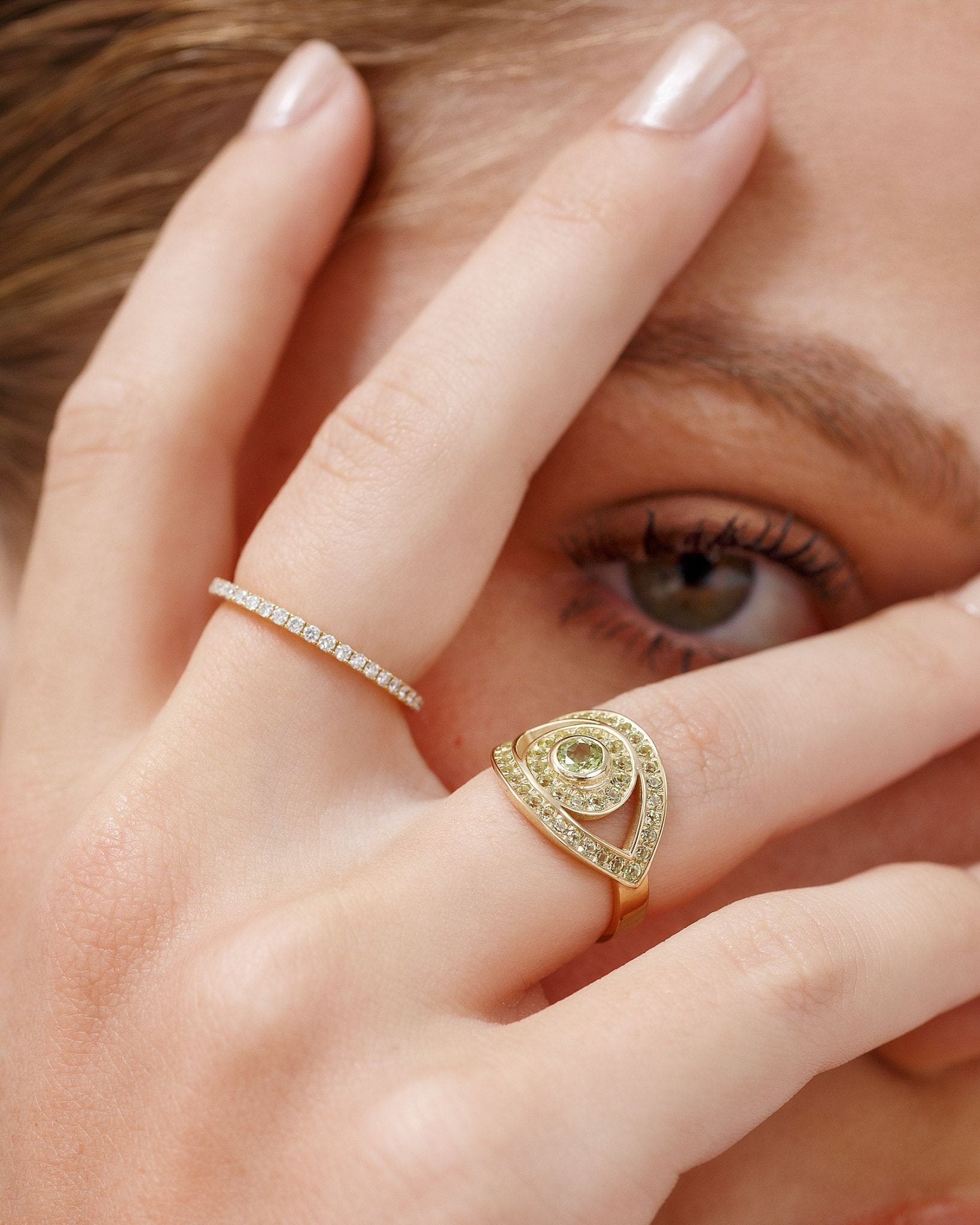 Thin Diamond Eternity Band Ring - Sparkle Society