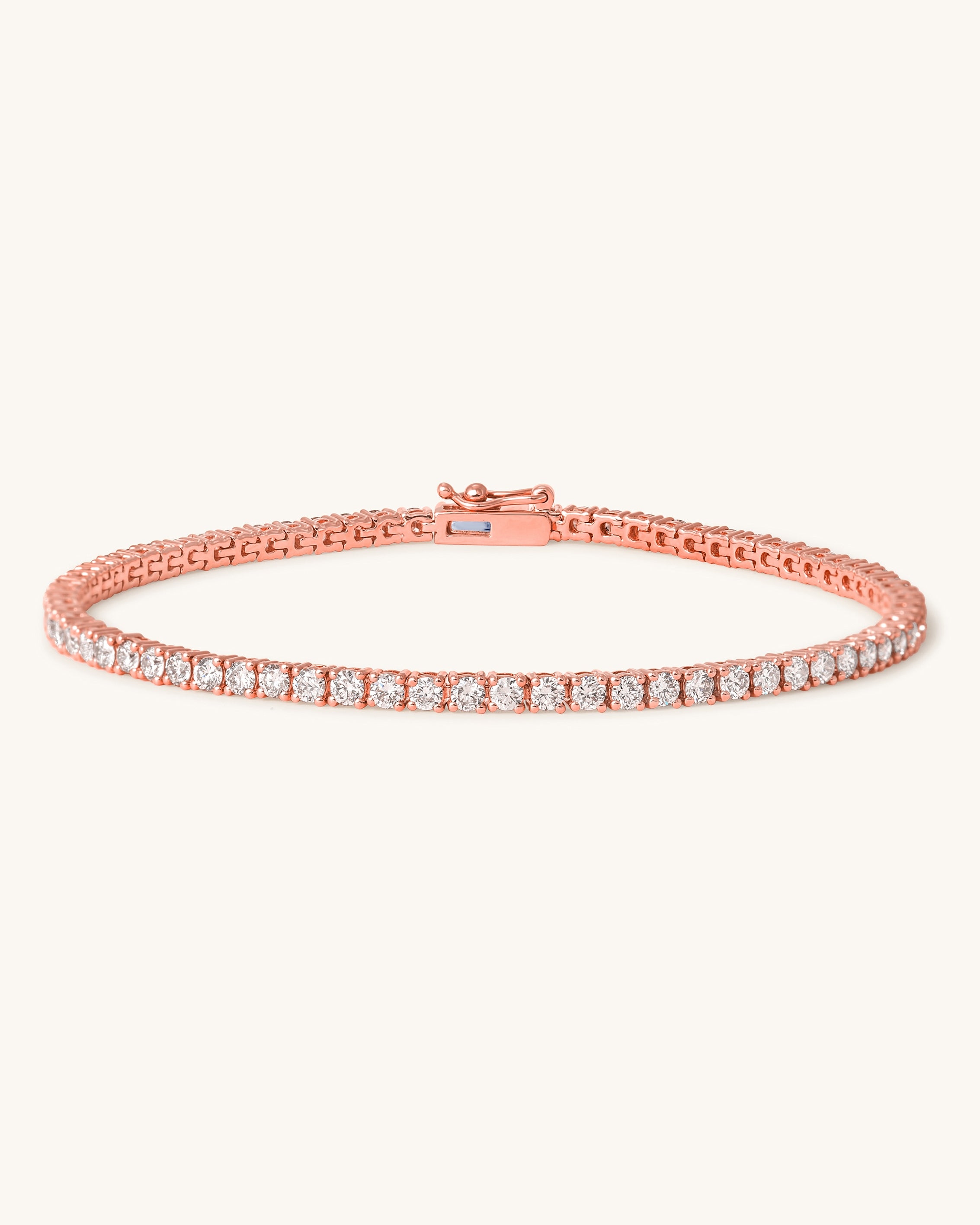 2.6ct Diamond Prong Tennis Bracelet - Sparkle Society