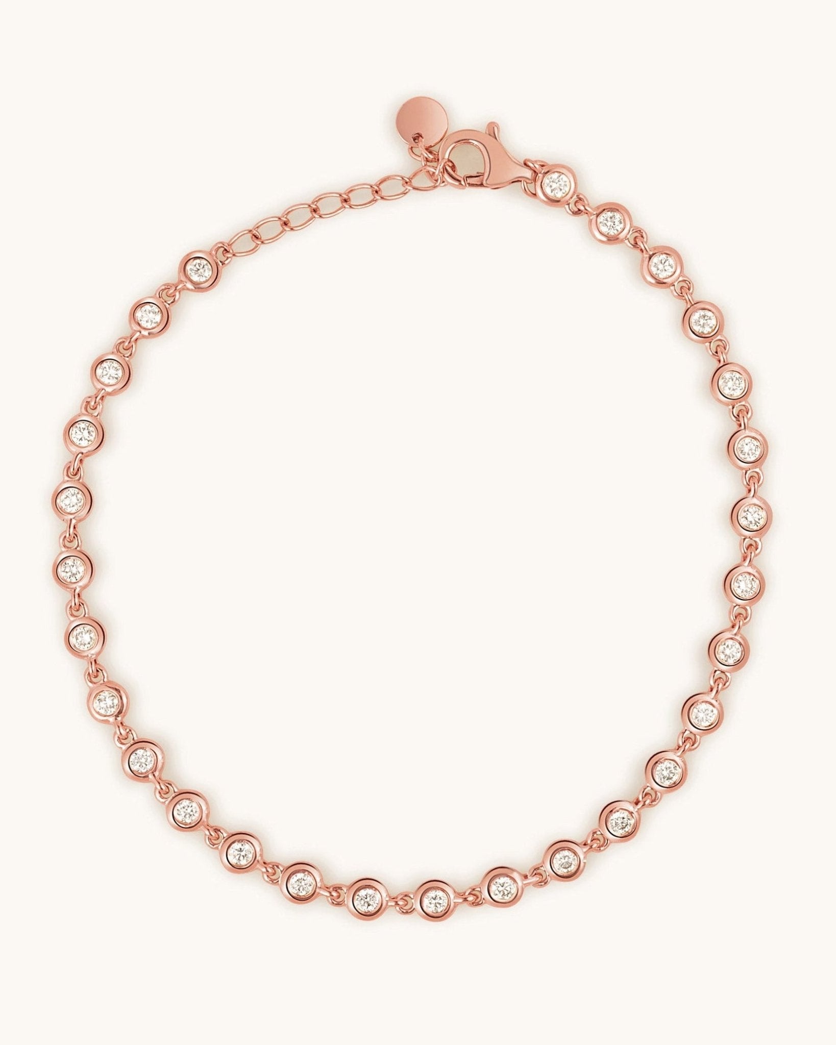 Diamond Bezel Bracelet - Sparkle Society