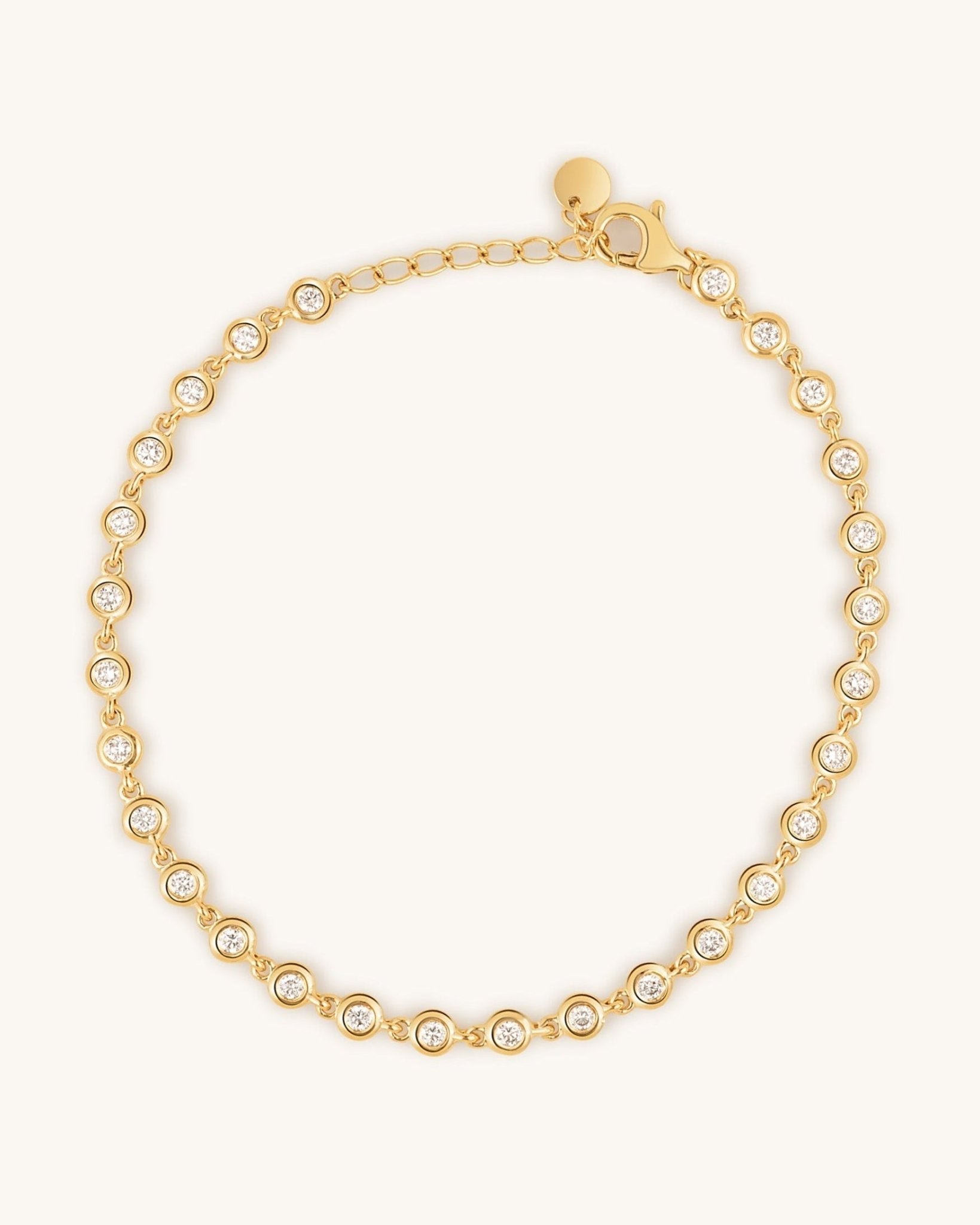 Diamond Bezel Bracelet - Sparkle Society