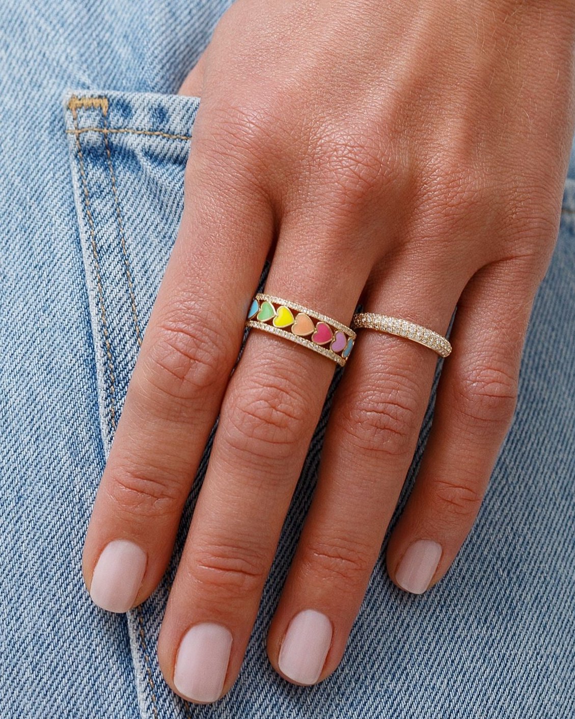 Diamond Bombe Ring - Sparkle Society