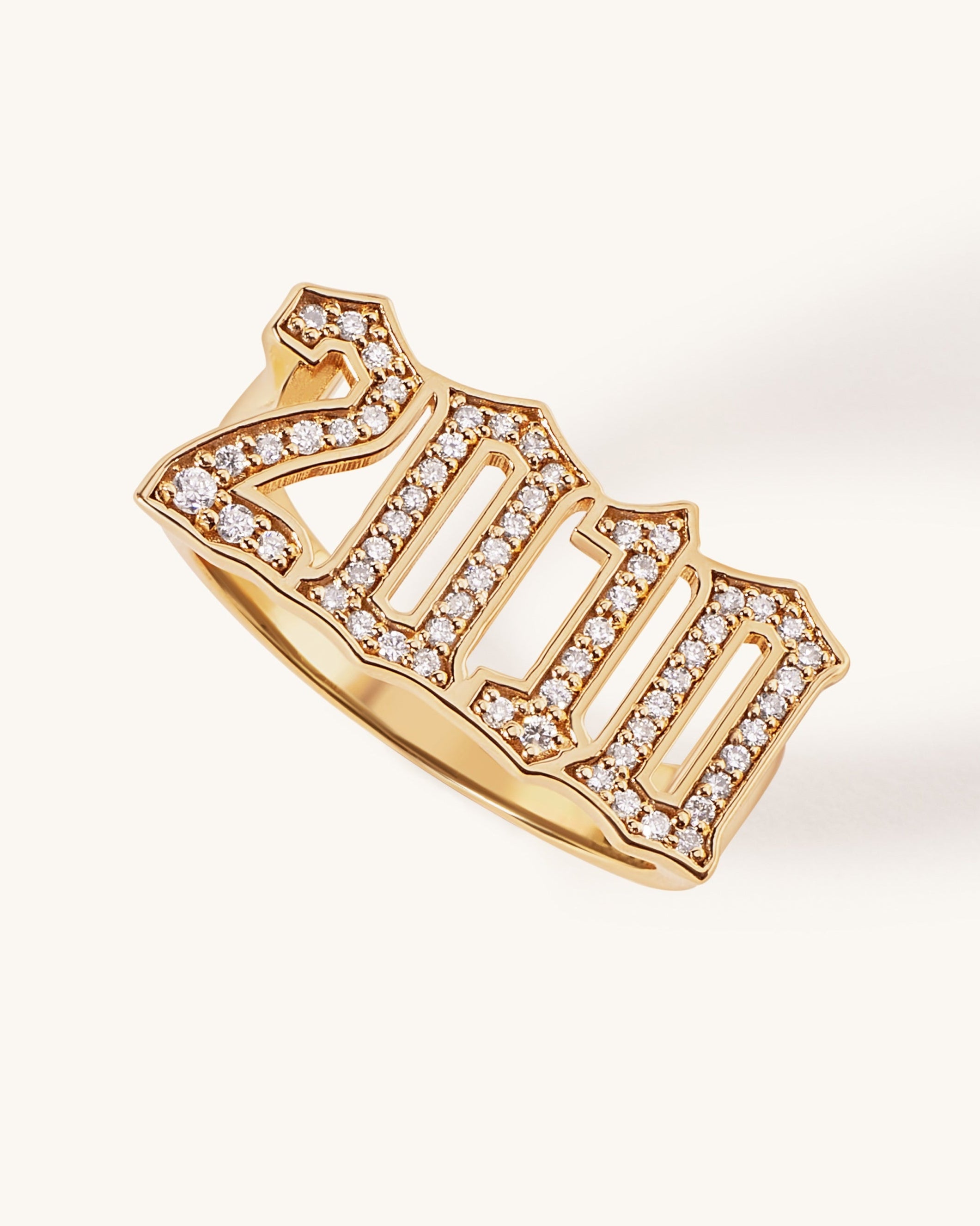 Diamond Gothic Special Date Ring - Sparkle Society