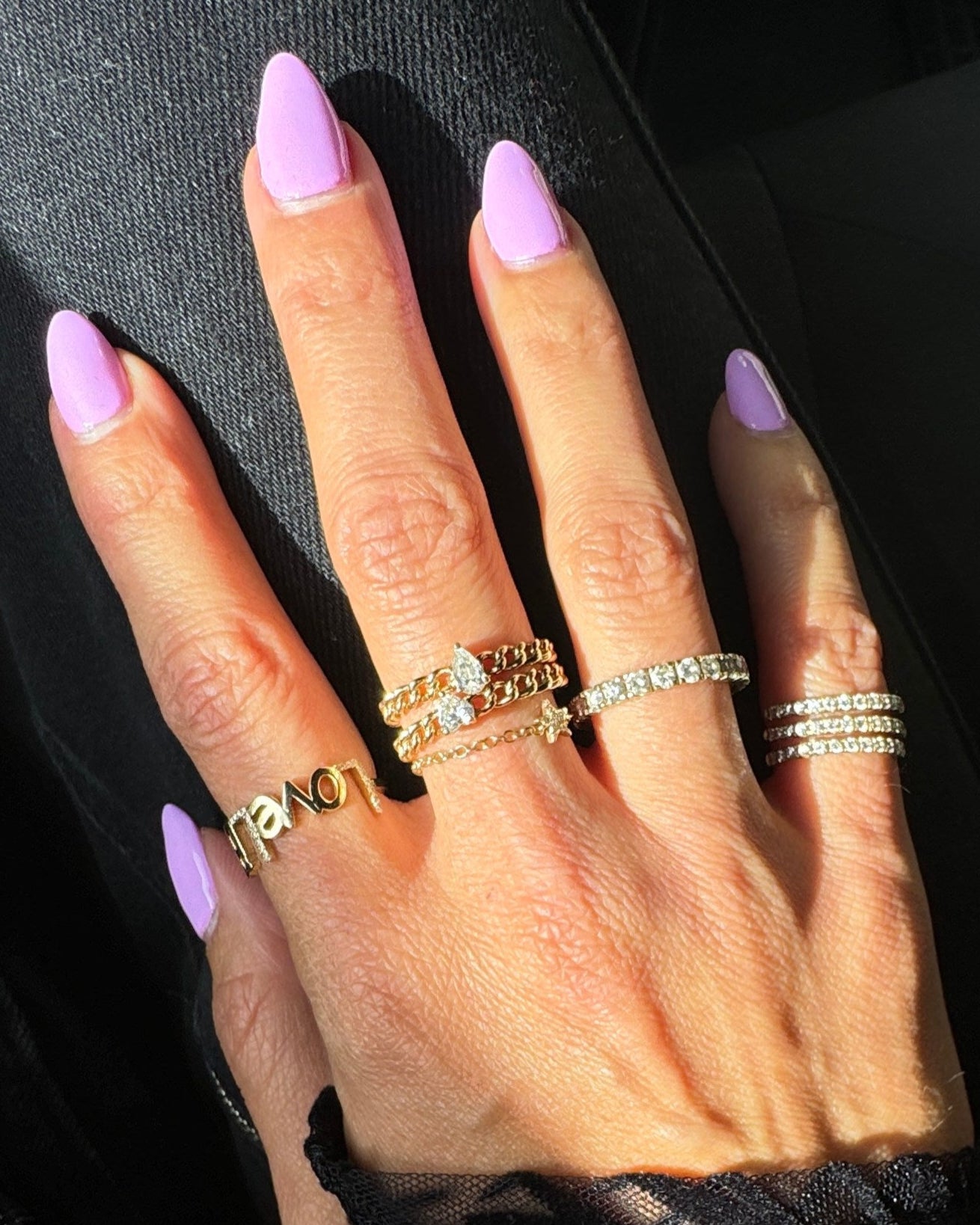 Diamond Spiral Ring - Sparkle Society