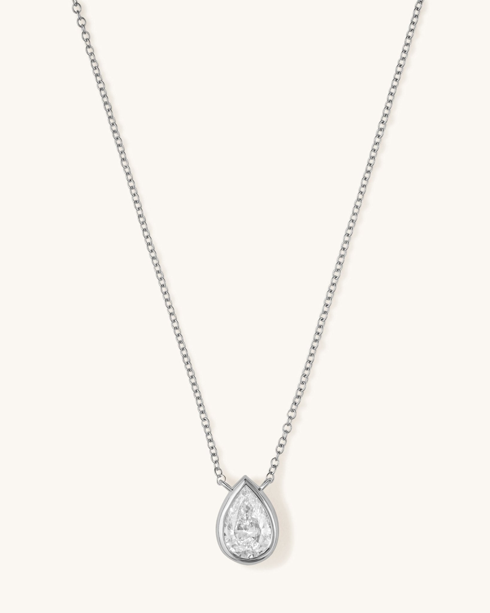 Fancy Diamond Shape Necklace - Sparkle Society