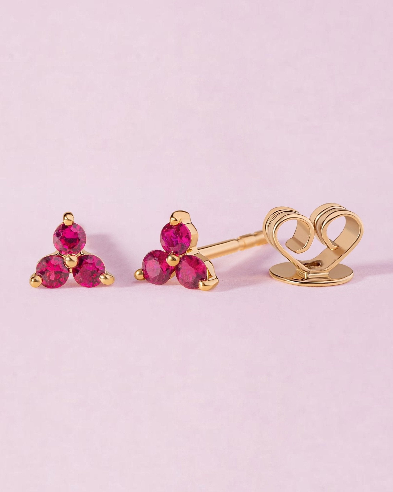 Gemstone Trio Studs - Sparkle Society