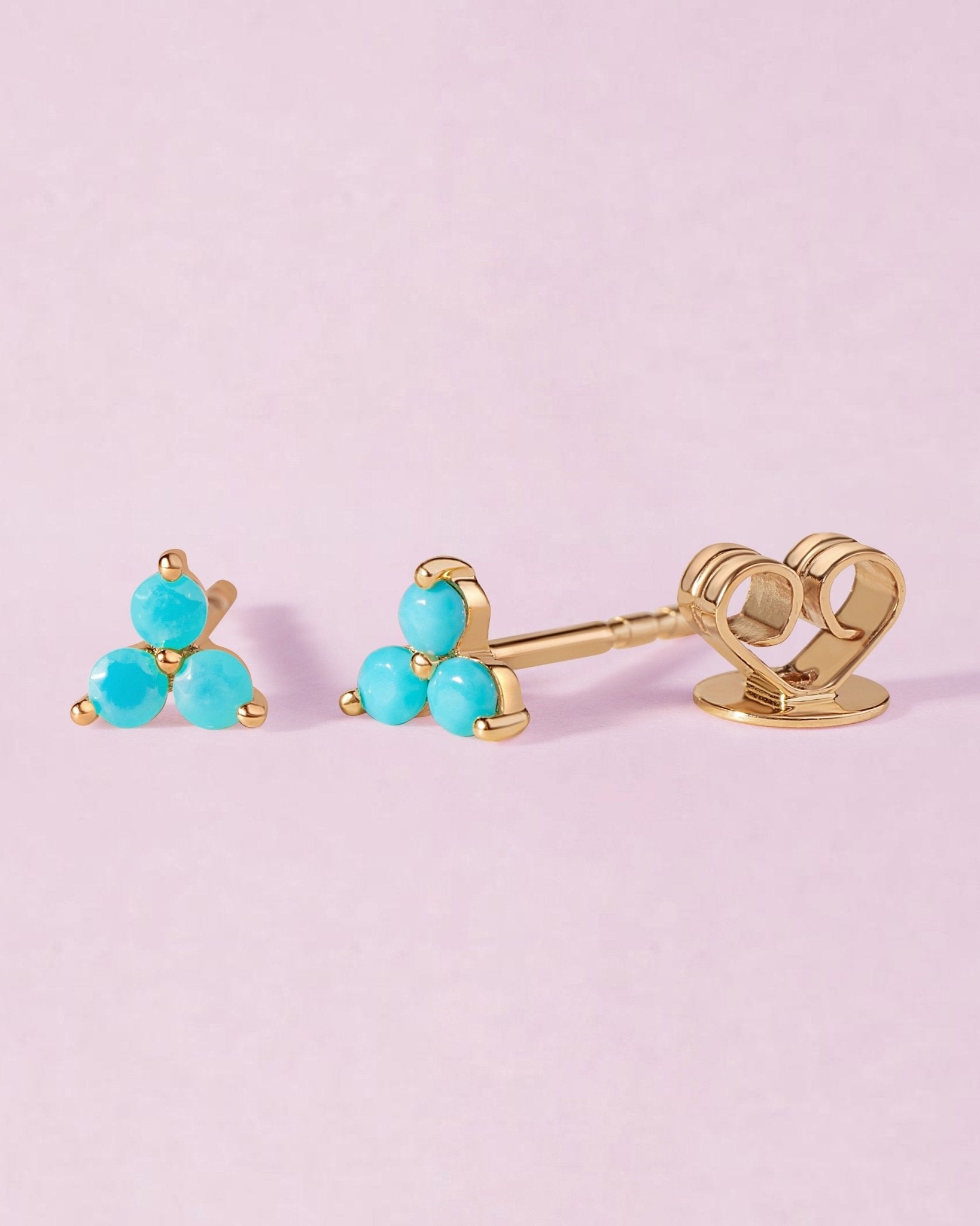 Gemstone Trio Studs - Sparkle Society