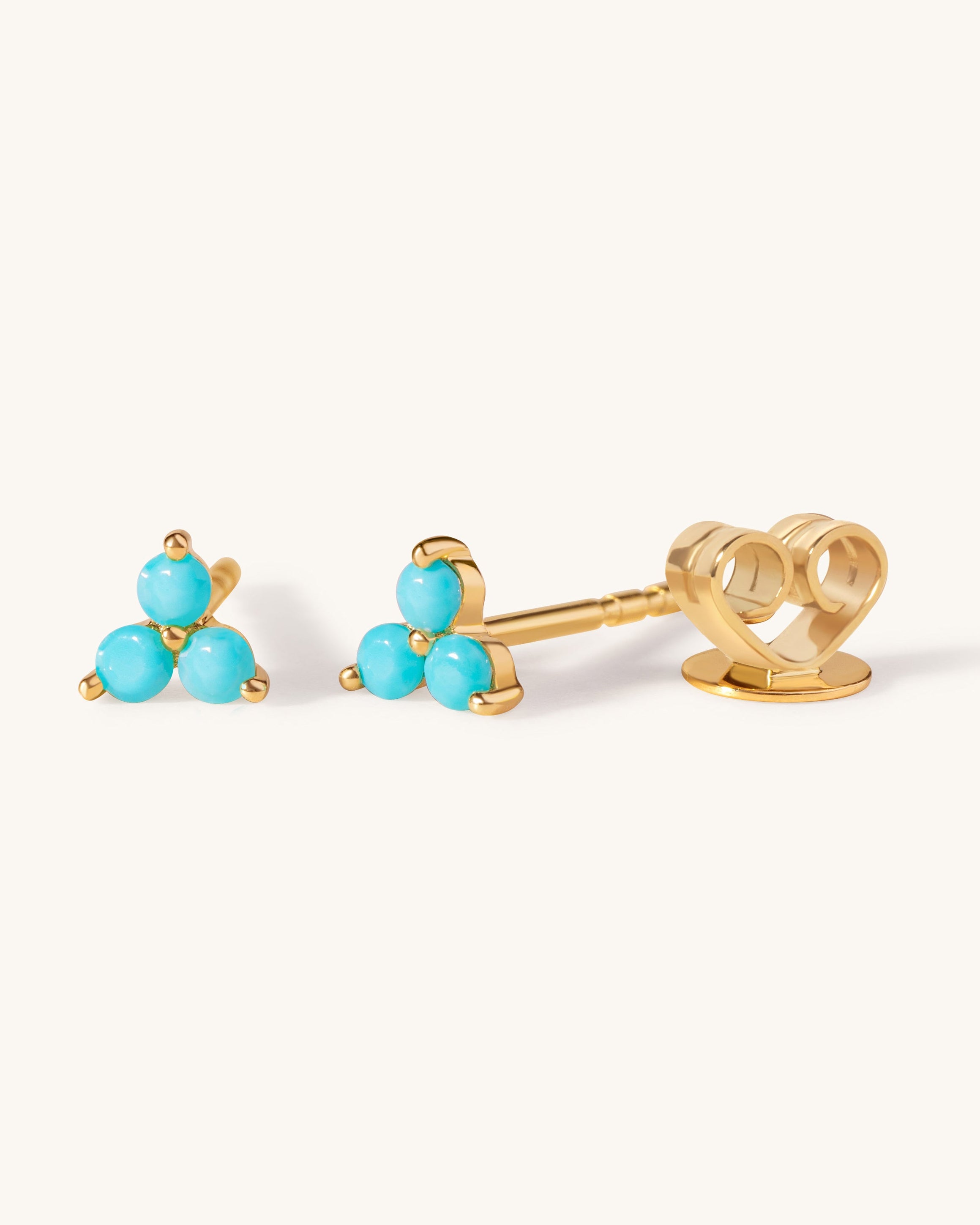 Gemstone Trio Studs - Sparkle Society