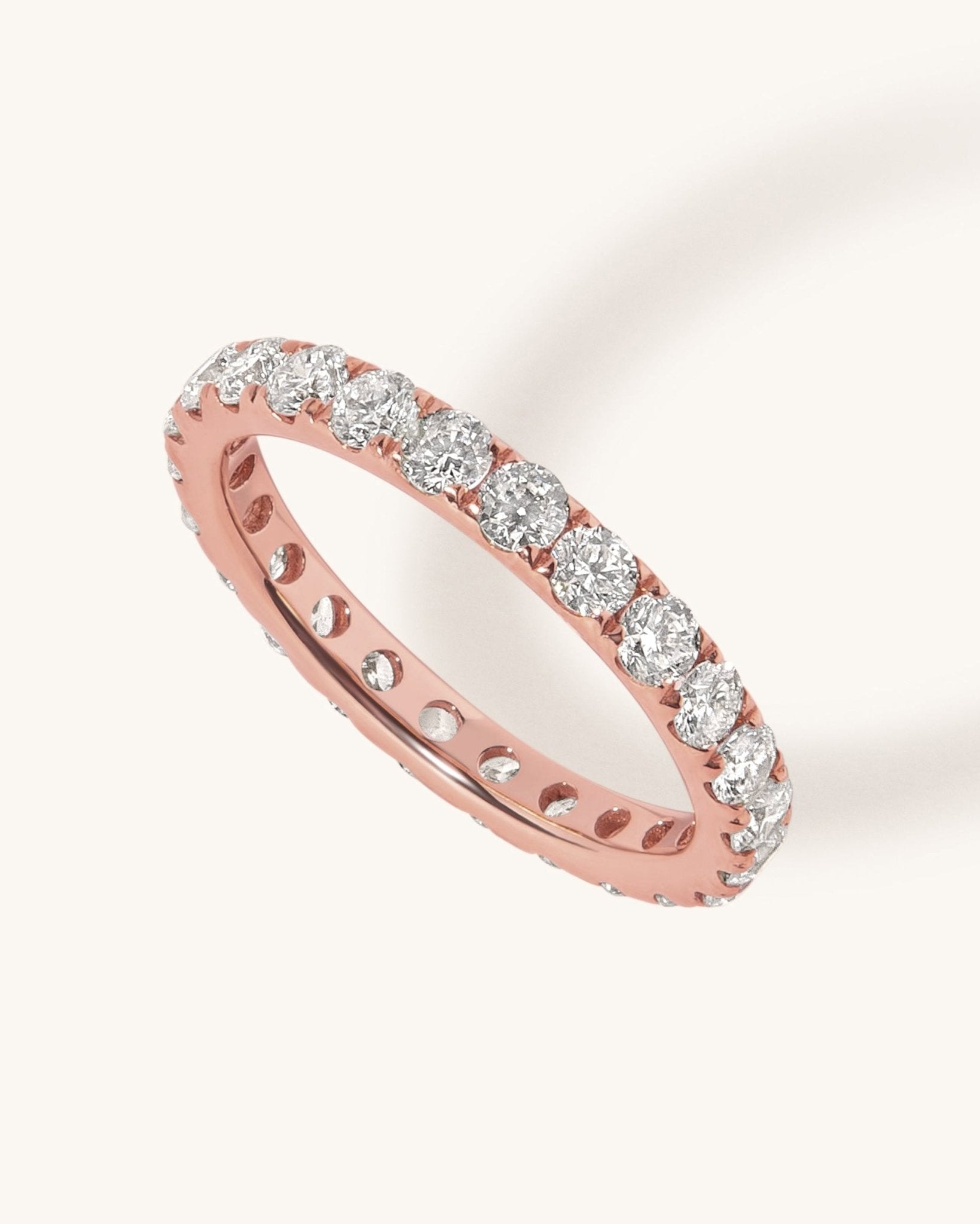 Jumbo Diamond Eternity Band Ring - Sparkle Society