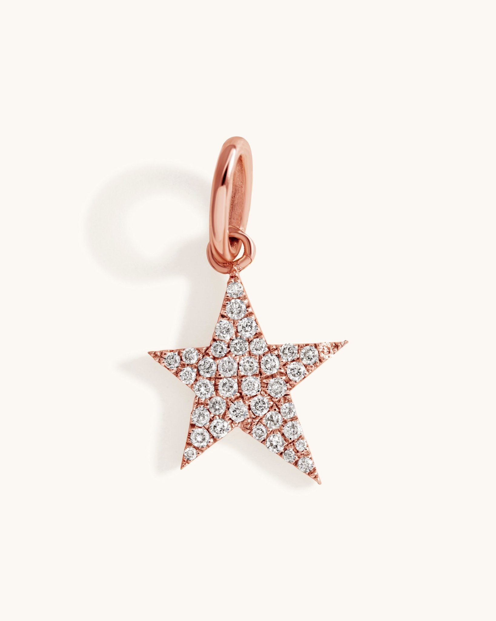Mini Diamond Shooting Star Charm - Sparkle Society