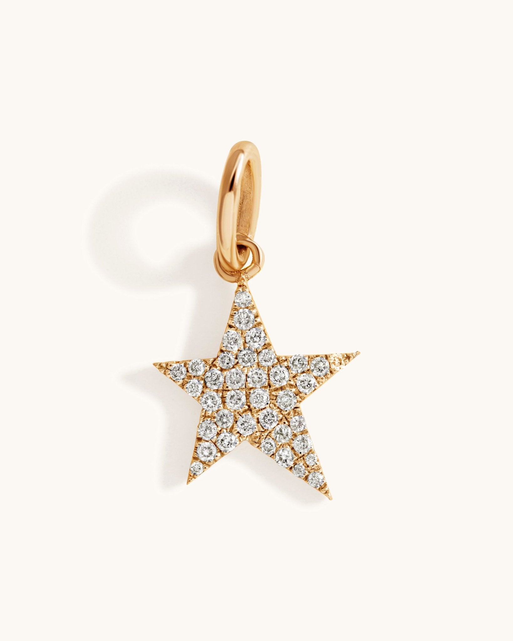 Mini Diamond Shooting Star Charm - Sparkle Society