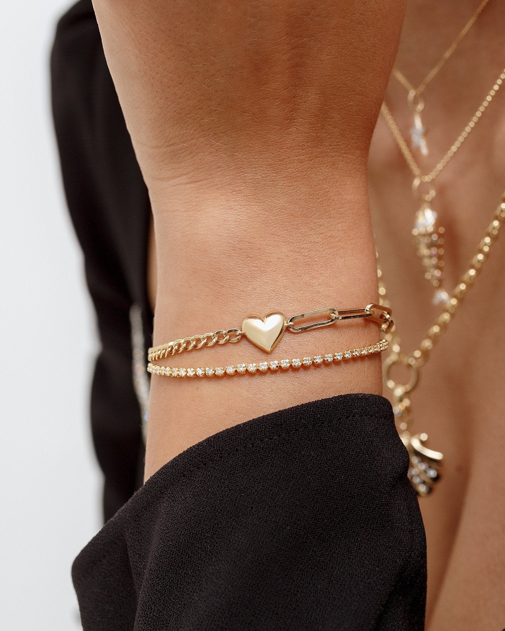 Mini Diamond Tennis Bracelet - Sparkle Society