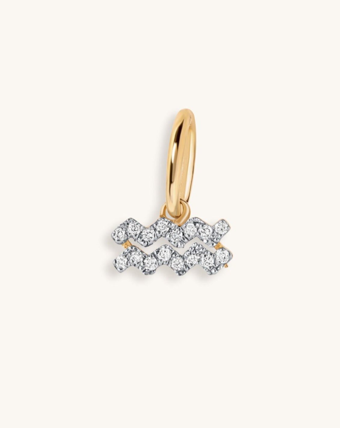 Mini Diamond Zodiac Sign Charm - Sparkle Society
