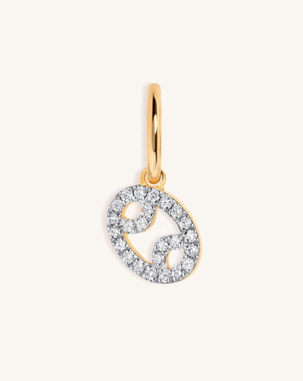 Mini Diamond Zodiac Sign Charm - Sparkle Society