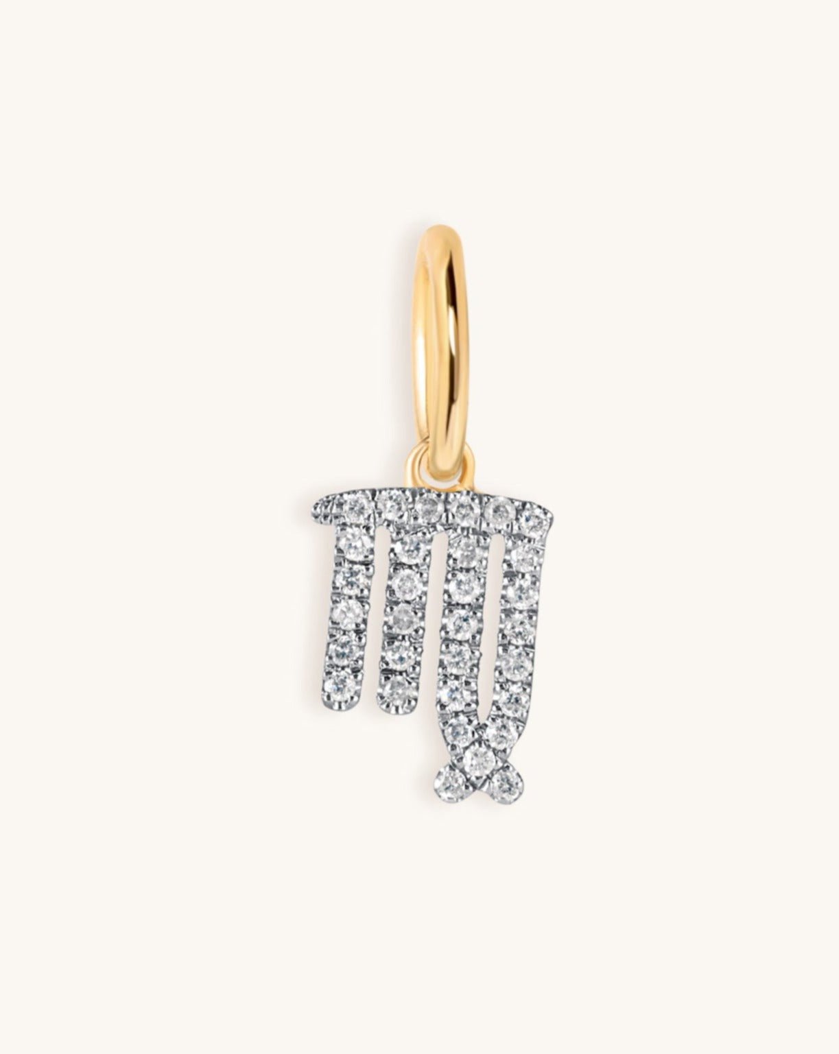 Mini Diamond Zodiac Sign Charm - Sparkle Society