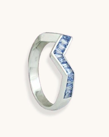 Origami Ziggy Ring - Sparkle Society