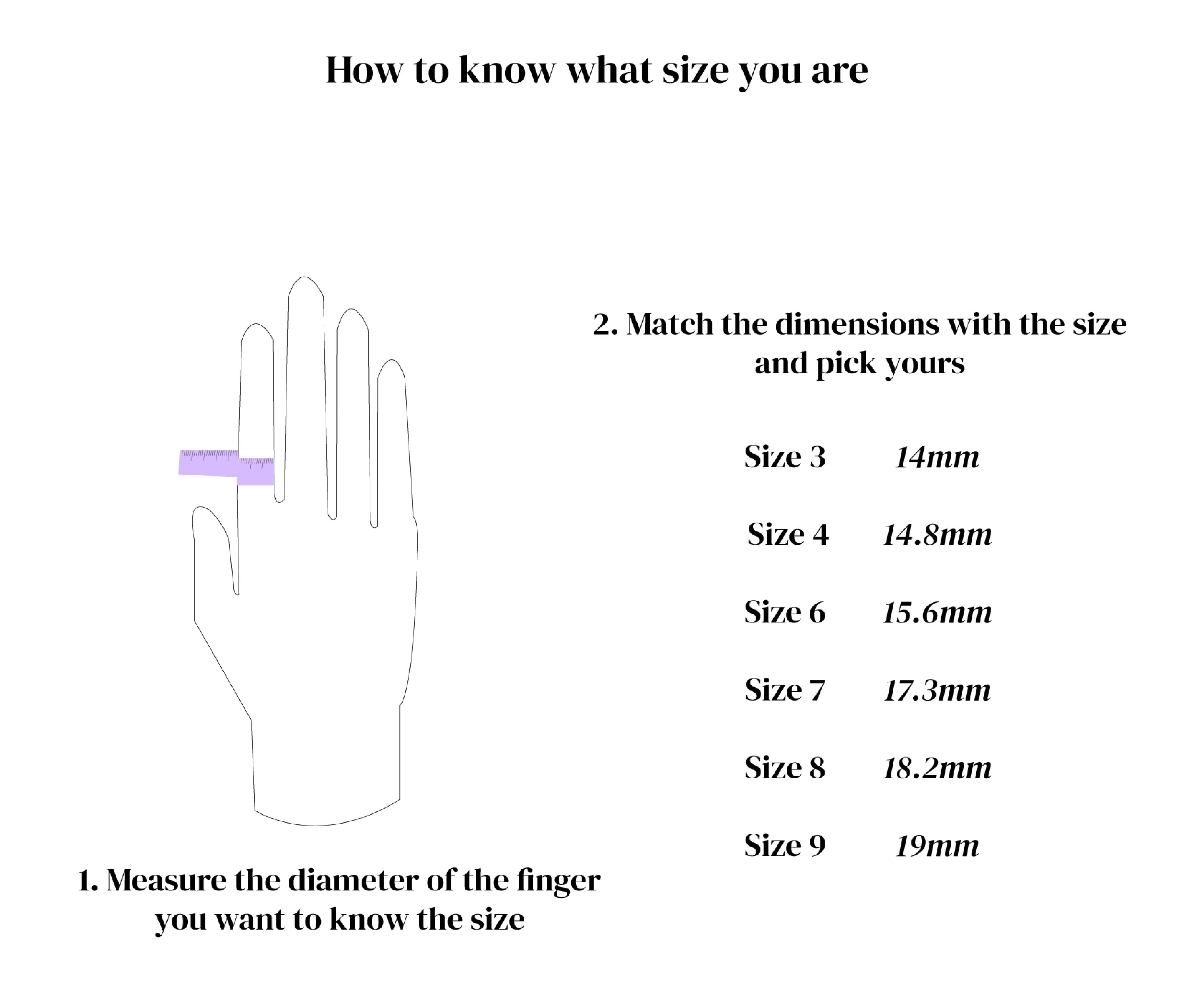 Triple Row Gemstone Bombe Ring