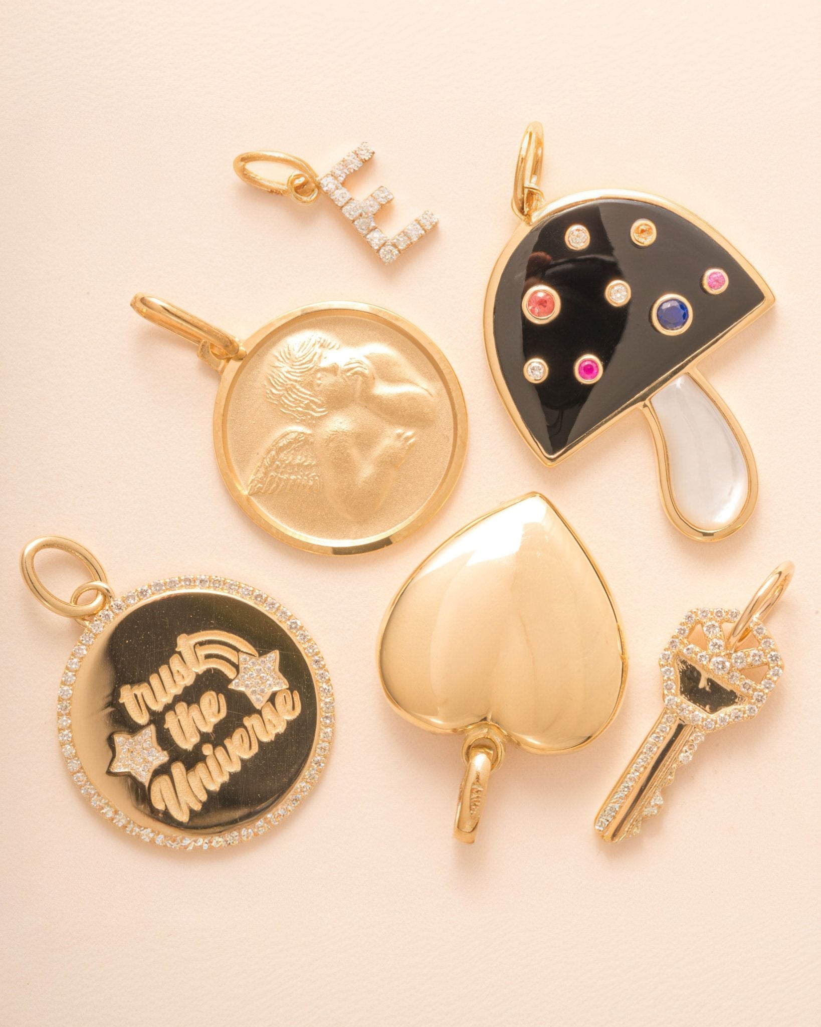 Trust the Universe Necklace Charm - Sparkle Society