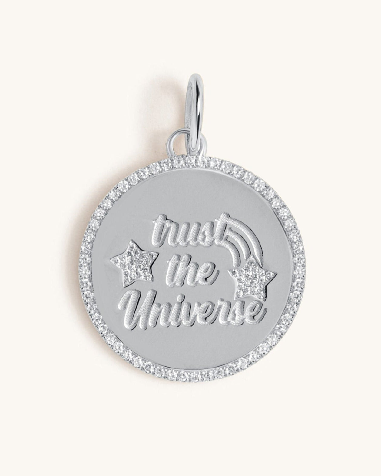 Trust the Universe Necklace Charm - Sparkle Society