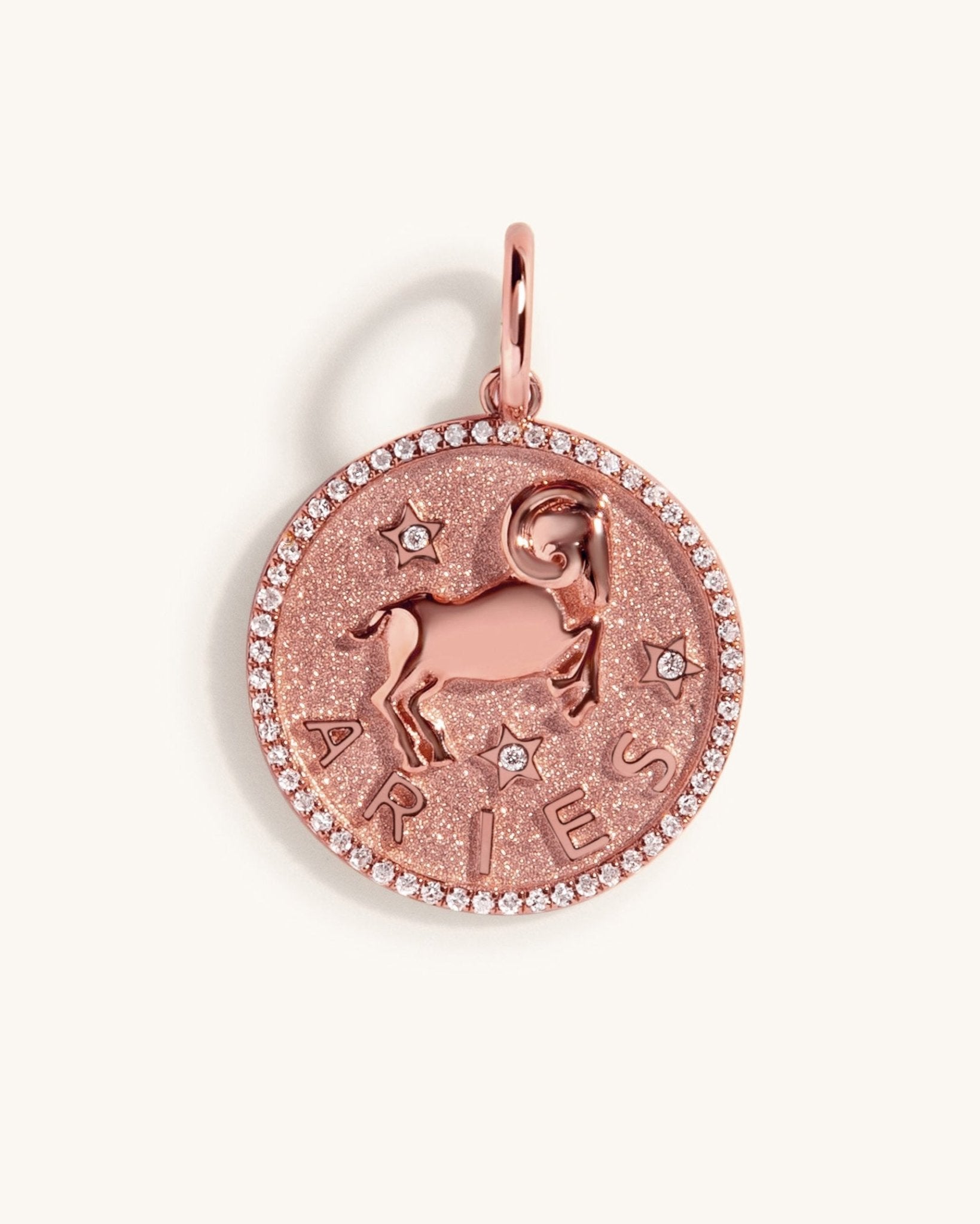 Zodiac Necklace Charm - Sparkle Society