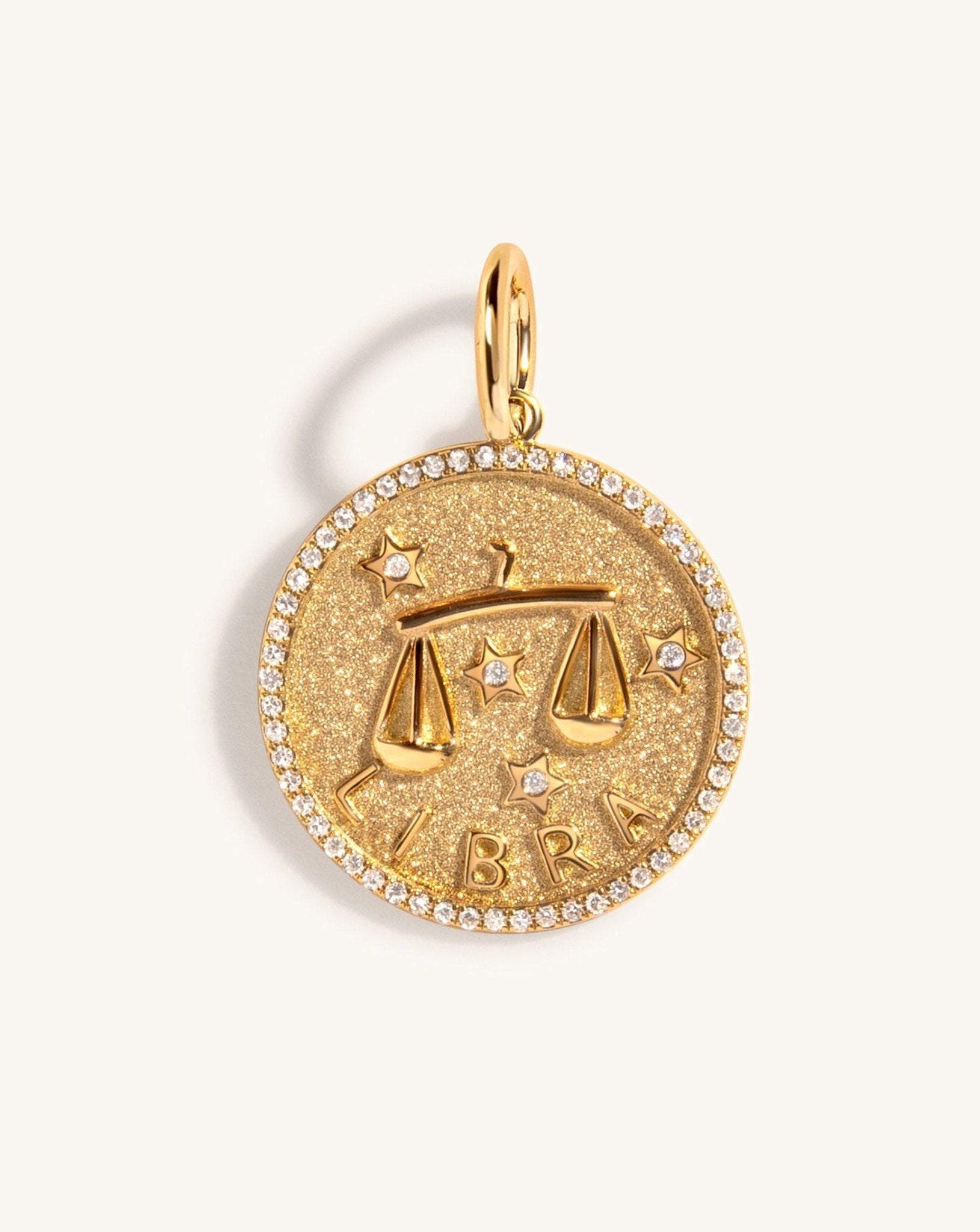Zodiac Necklace Charm - Sparkle Society