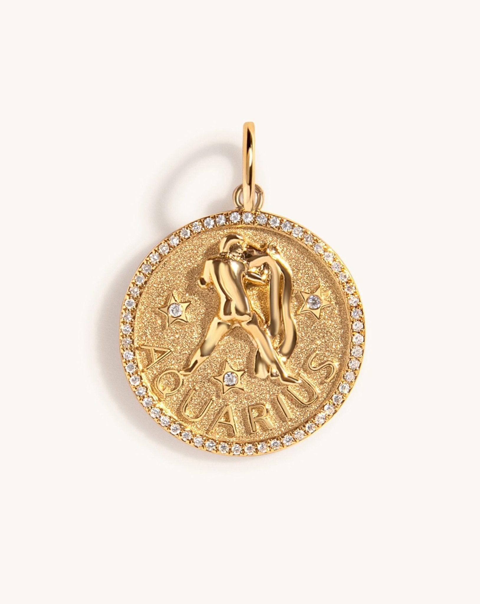 Zodiac Necklace Charm - Sparkle Society