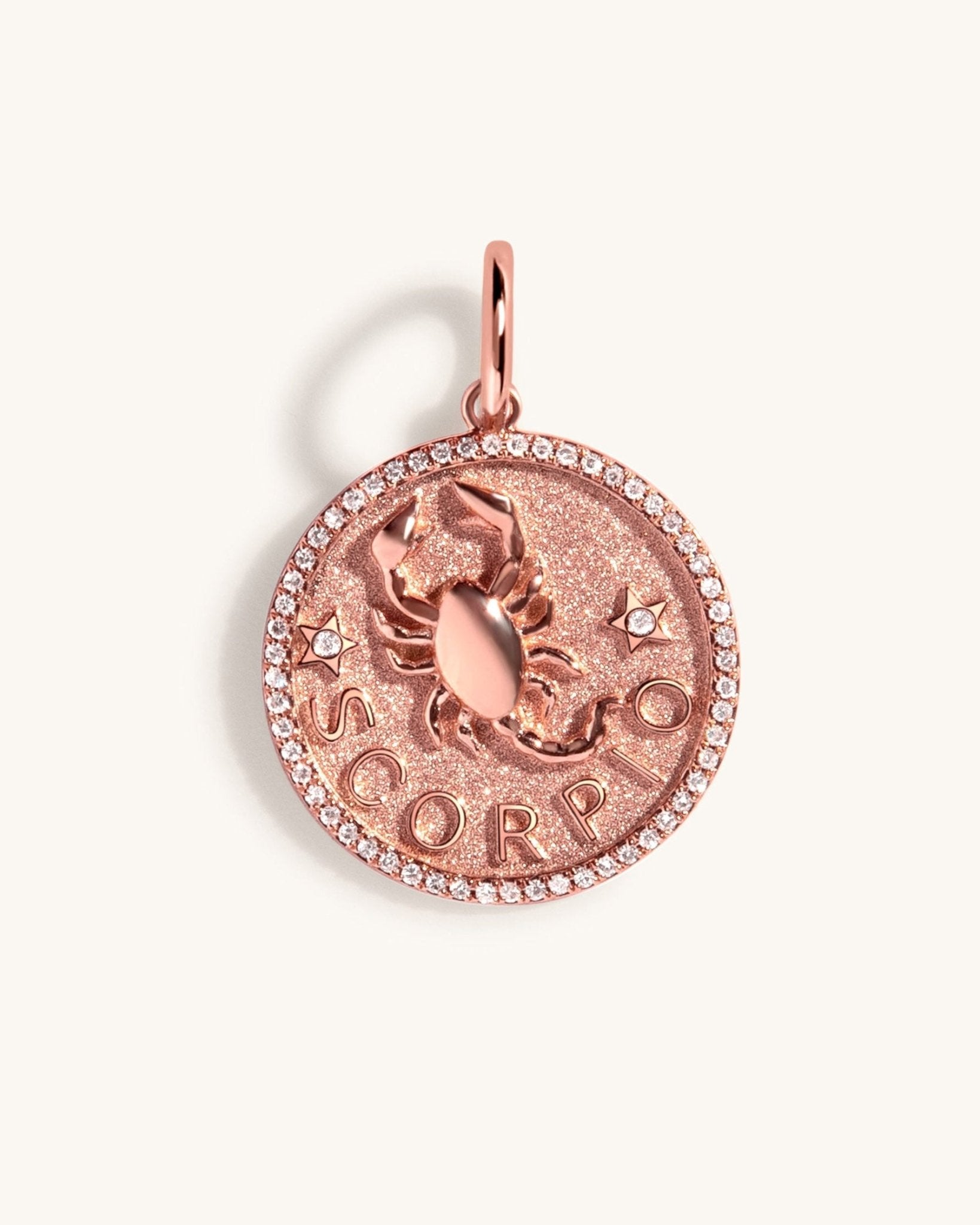 Zodiac Necklace Charm - Sparkle Society