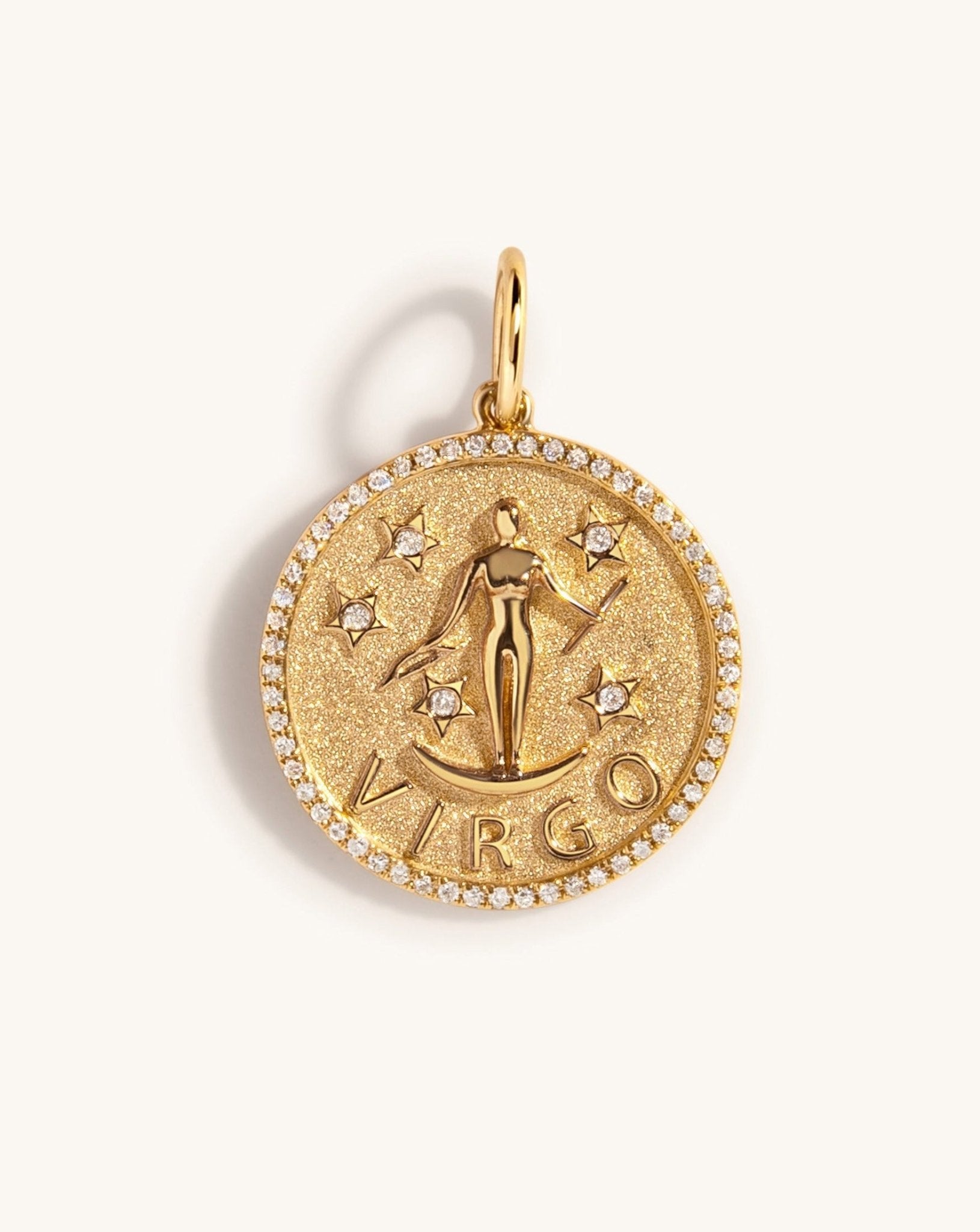 Zodiac Necklace Charm - Sparkle Society